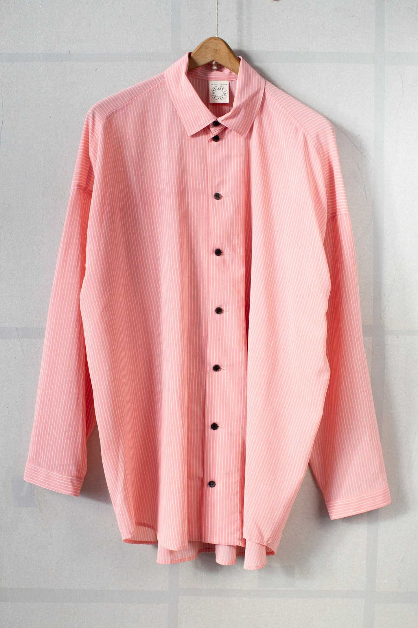 SHIRT#100 - CREPE COTTON SHIRTING MADDER PINK