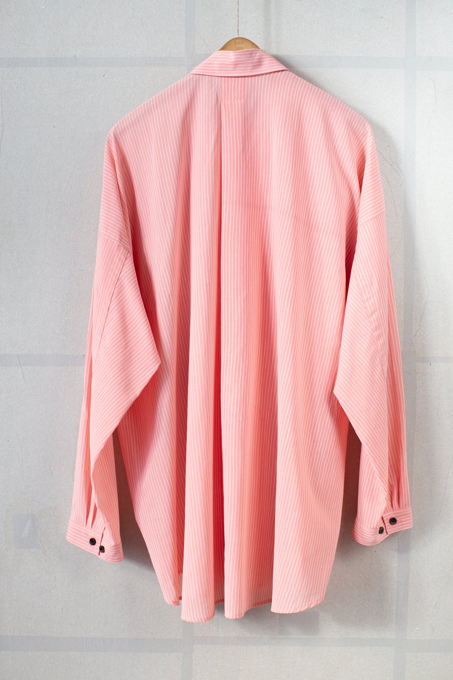 SHIRT#100 - CREPE COTTON SHIRTING MADDER PINK
