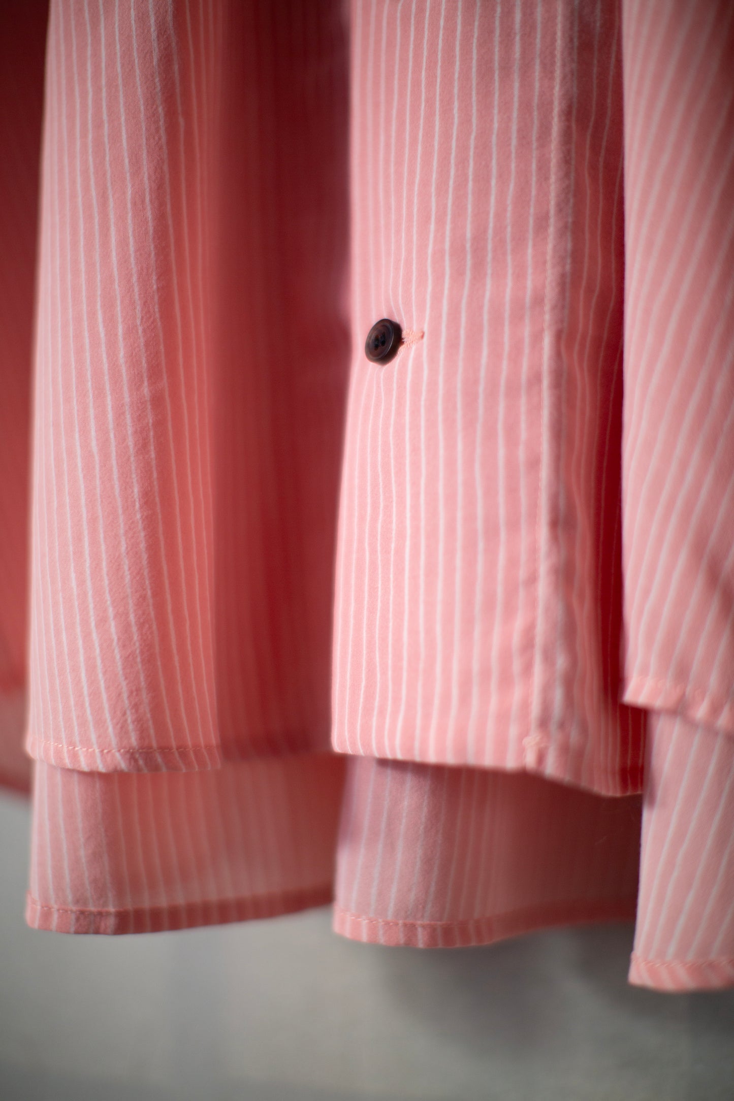 SHIRT#100 - CREPE COTTON SHIRTING MADDER PINK