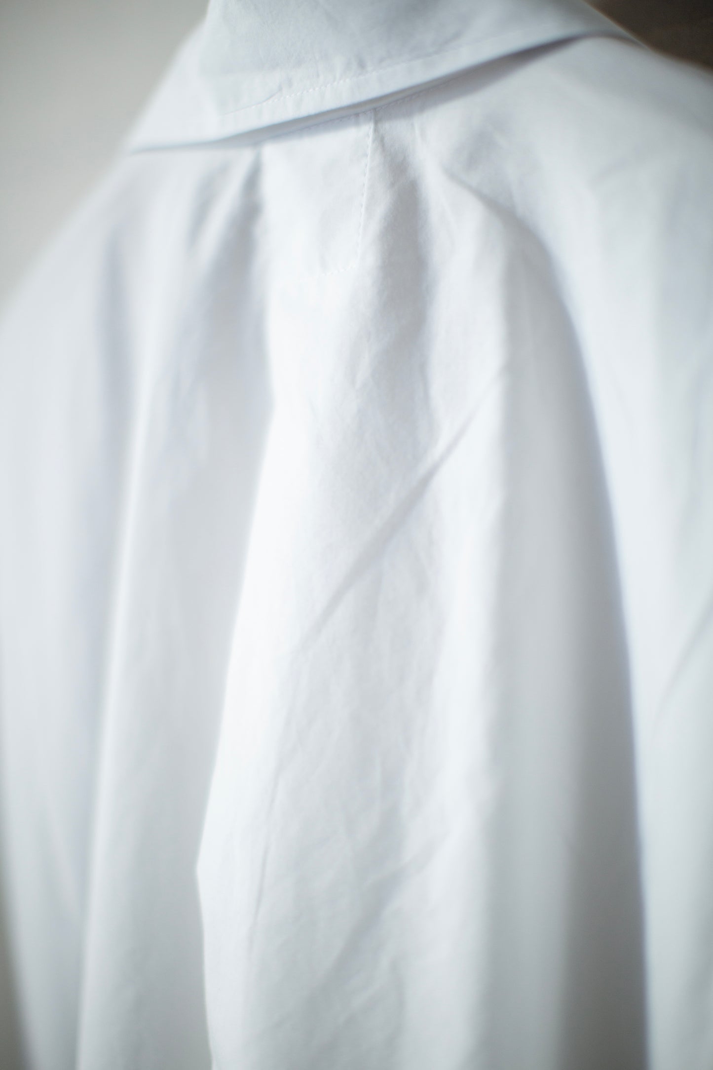 SHIRT#100 - POWDER COTTON TYPEWRITER OFF WHITE