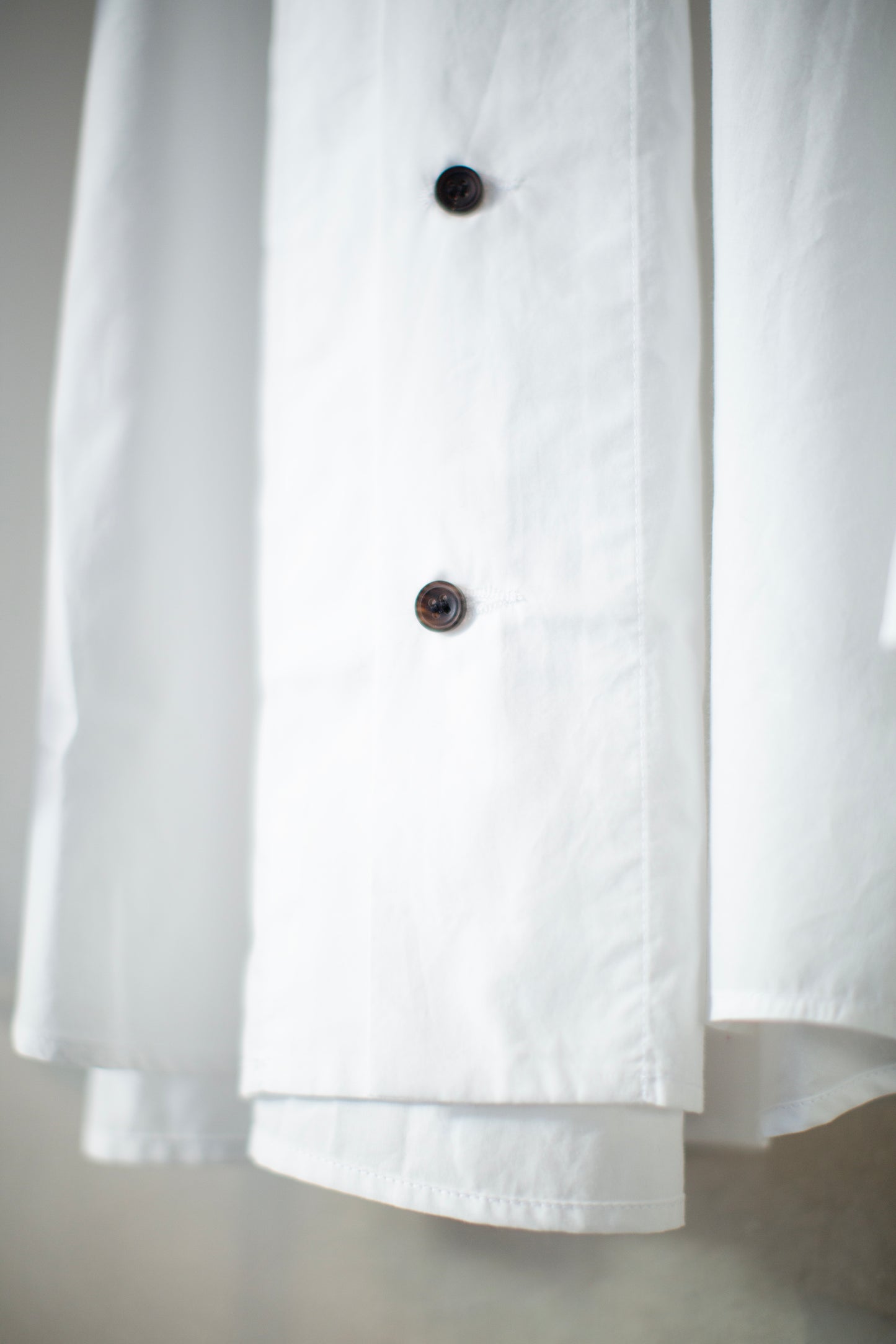 SHIRT#100 - POWDER COTTON TYPEWRITER OFF WHITE