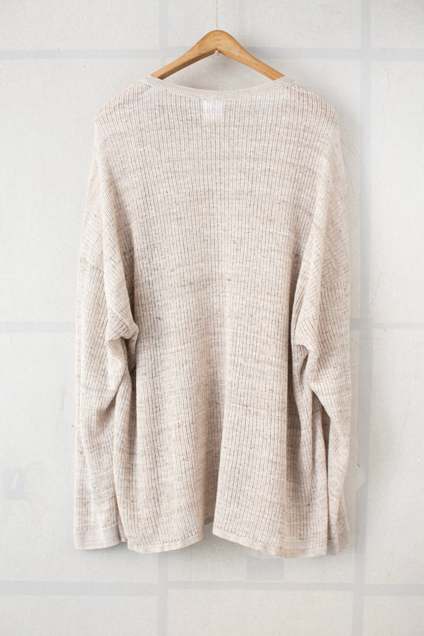 KNIT#76 - LINEN COTTON MESH NATURAL