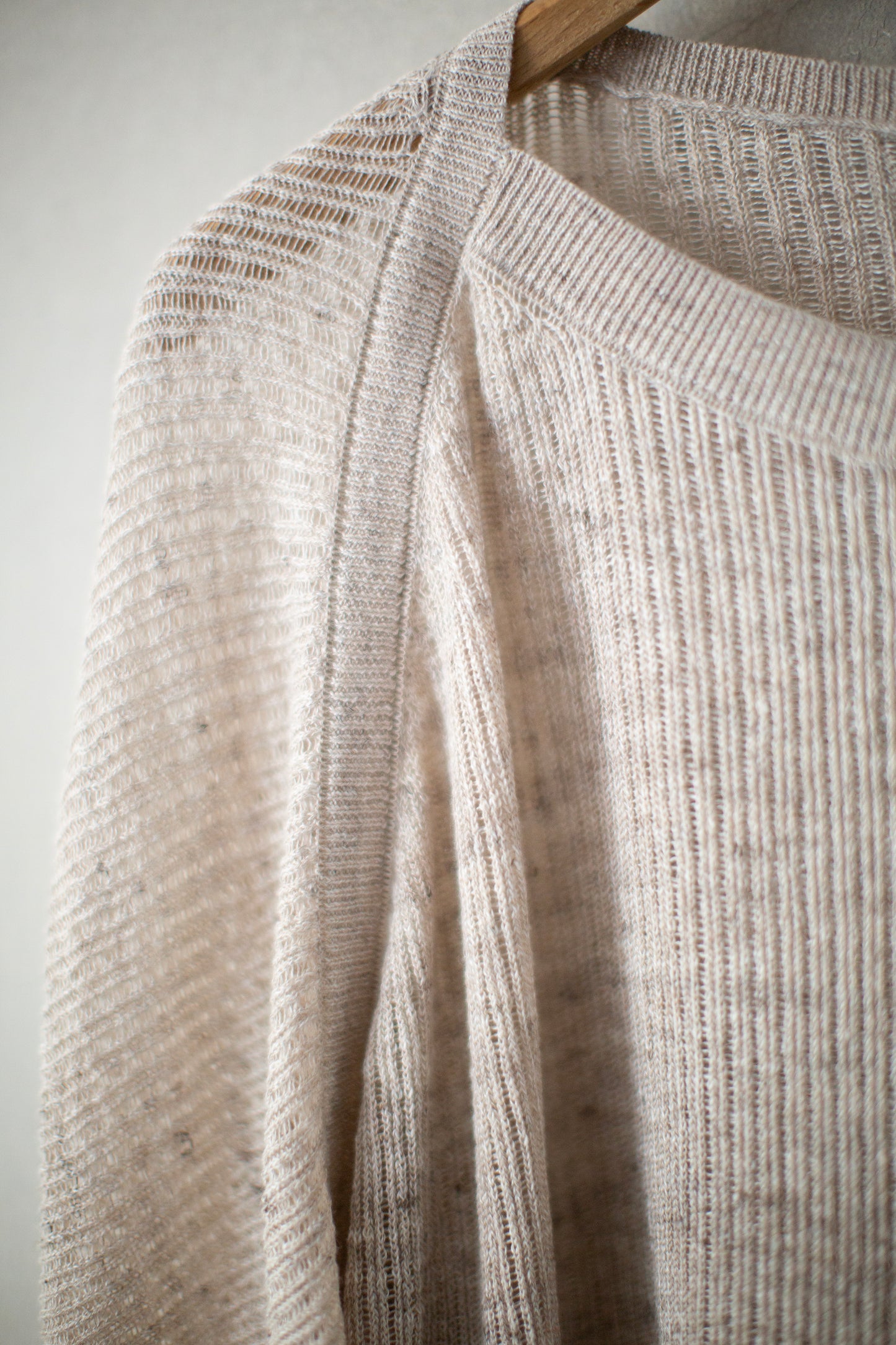 KNIT#76 - LINEN COTTON MESH NATURAL