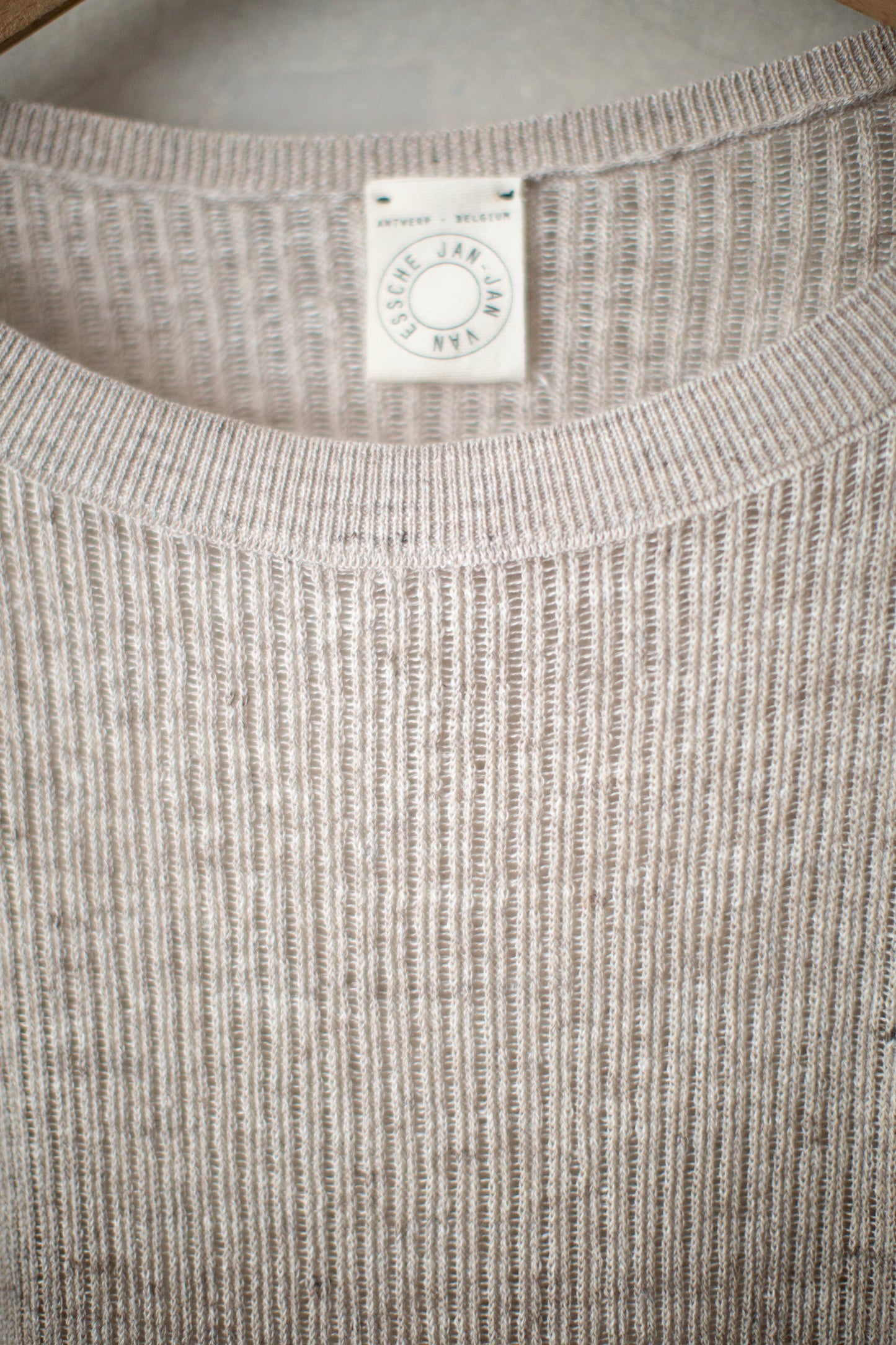 KNIT#76 - LINEN COTTON MESH NATURAL