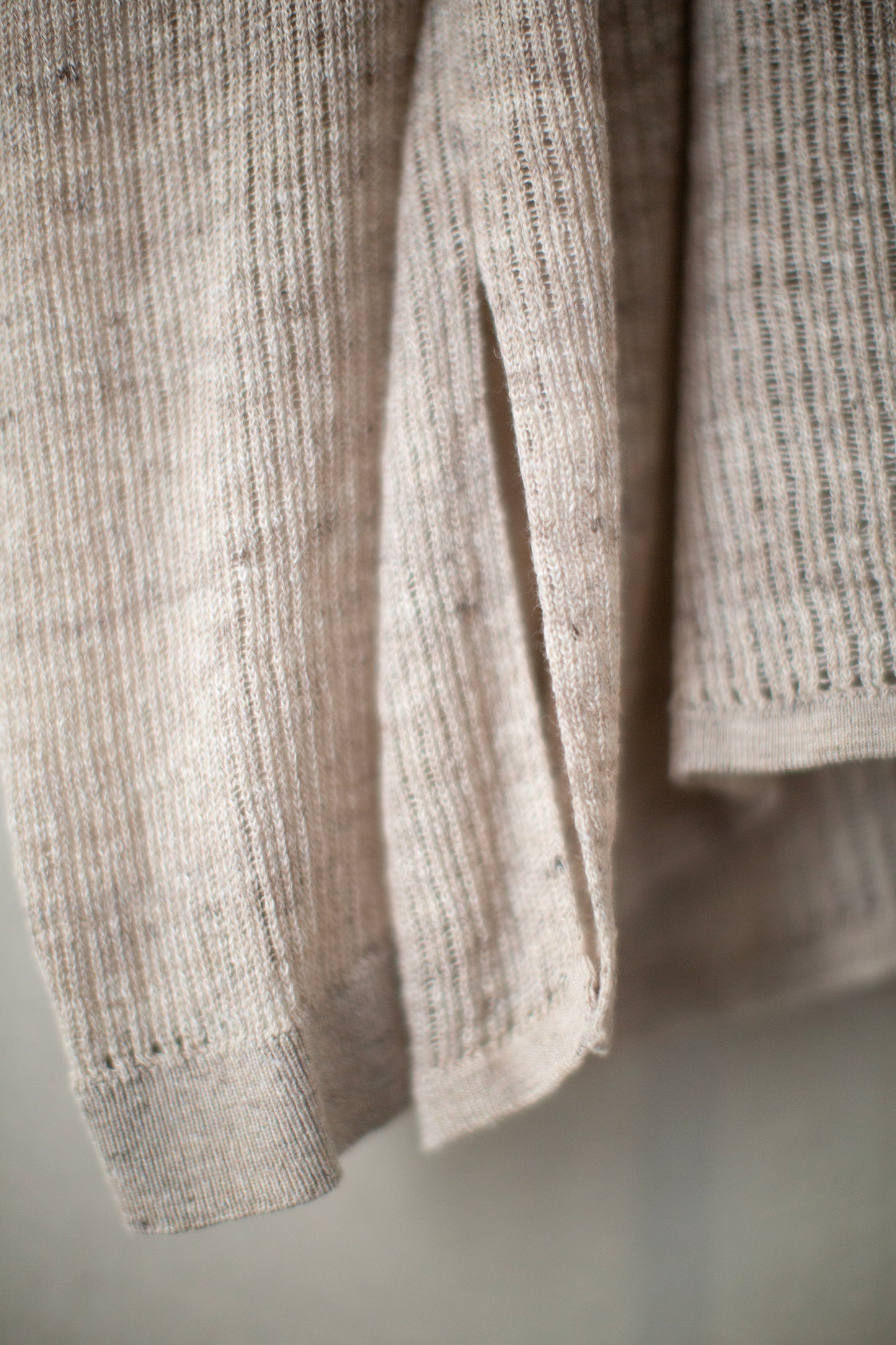 KNIT#76 - LINEN COTTON MESH NATURAL