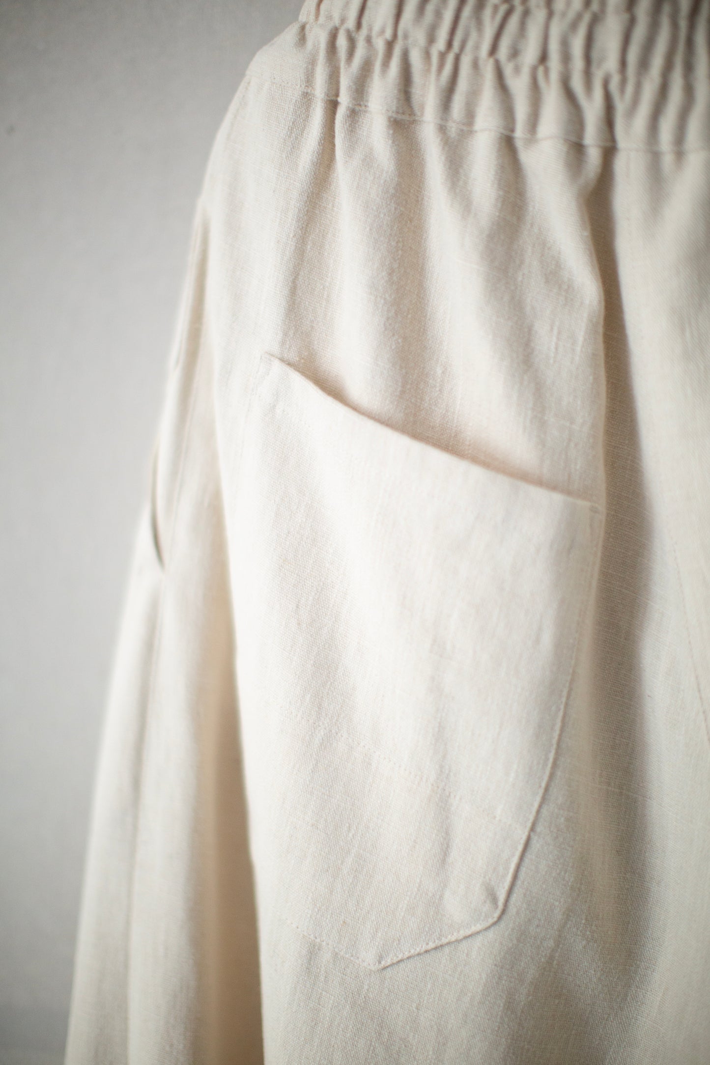 TROUSERS#91 - HEMP SOFT CANVAS KINARI