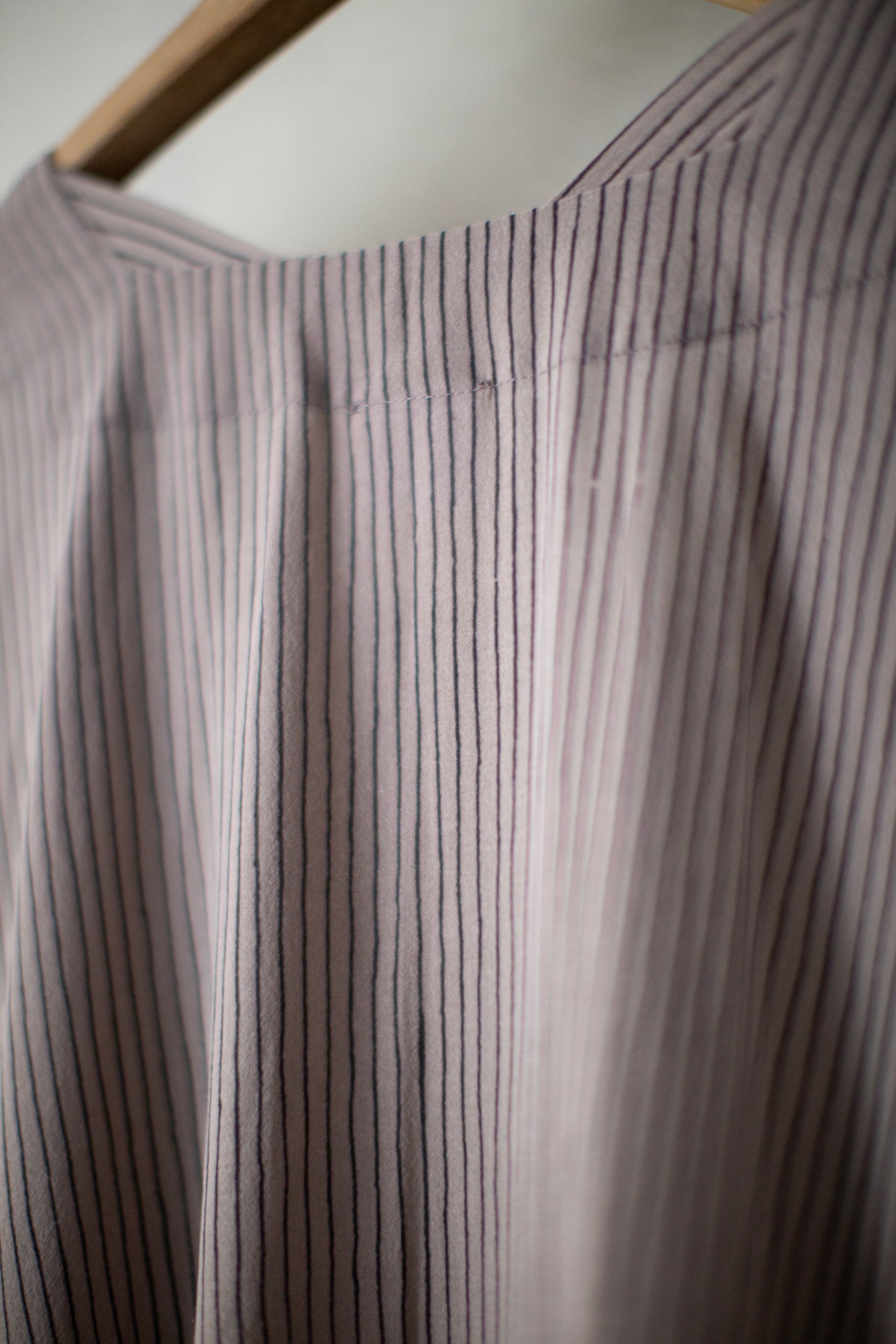 TUNIC#44 - CREPE COTTON SHIRTING MADDER BEIGE
