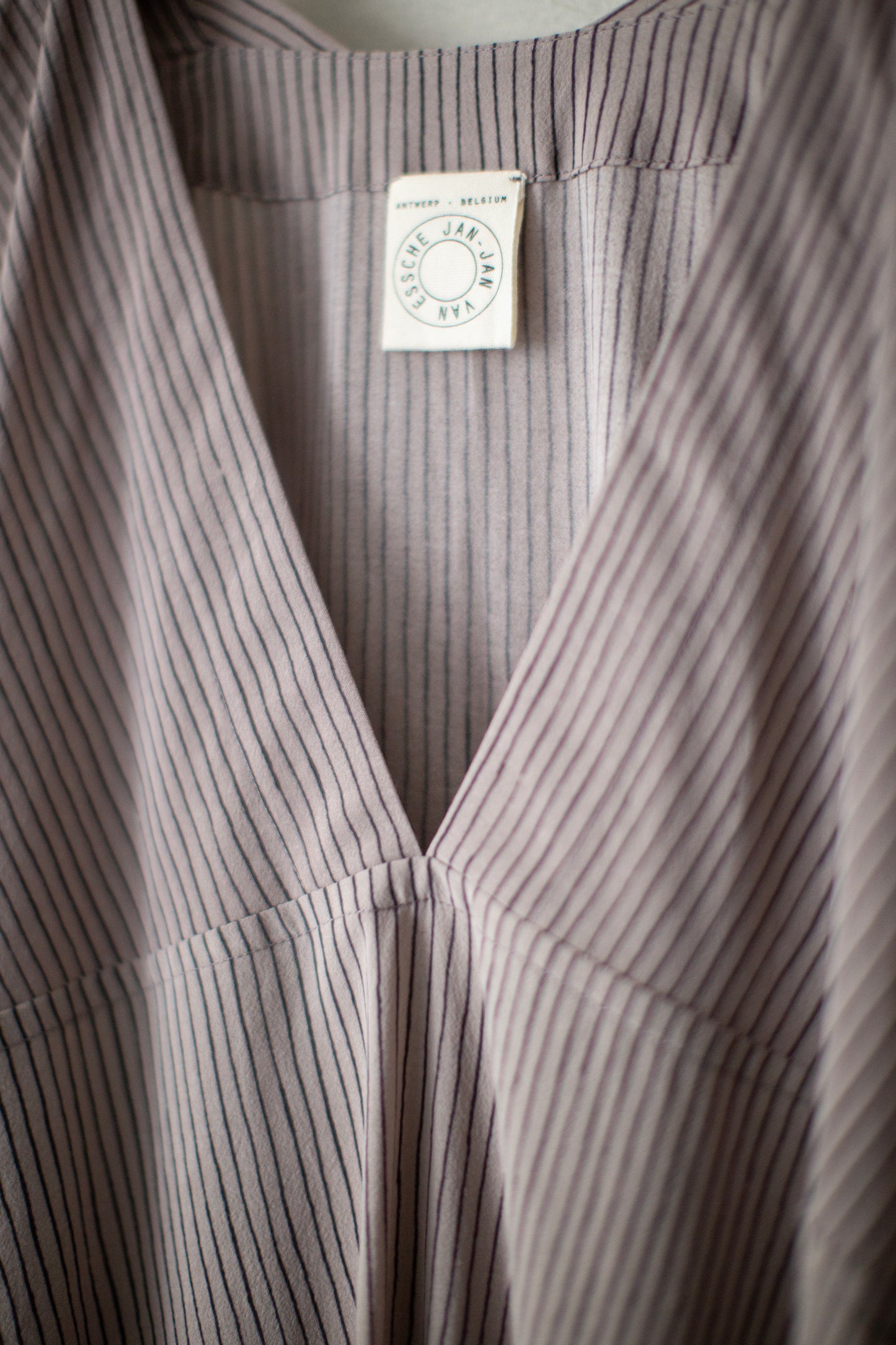 TUNIC#44 - CREPE COTTON SHIRTING MADDER BEIGE