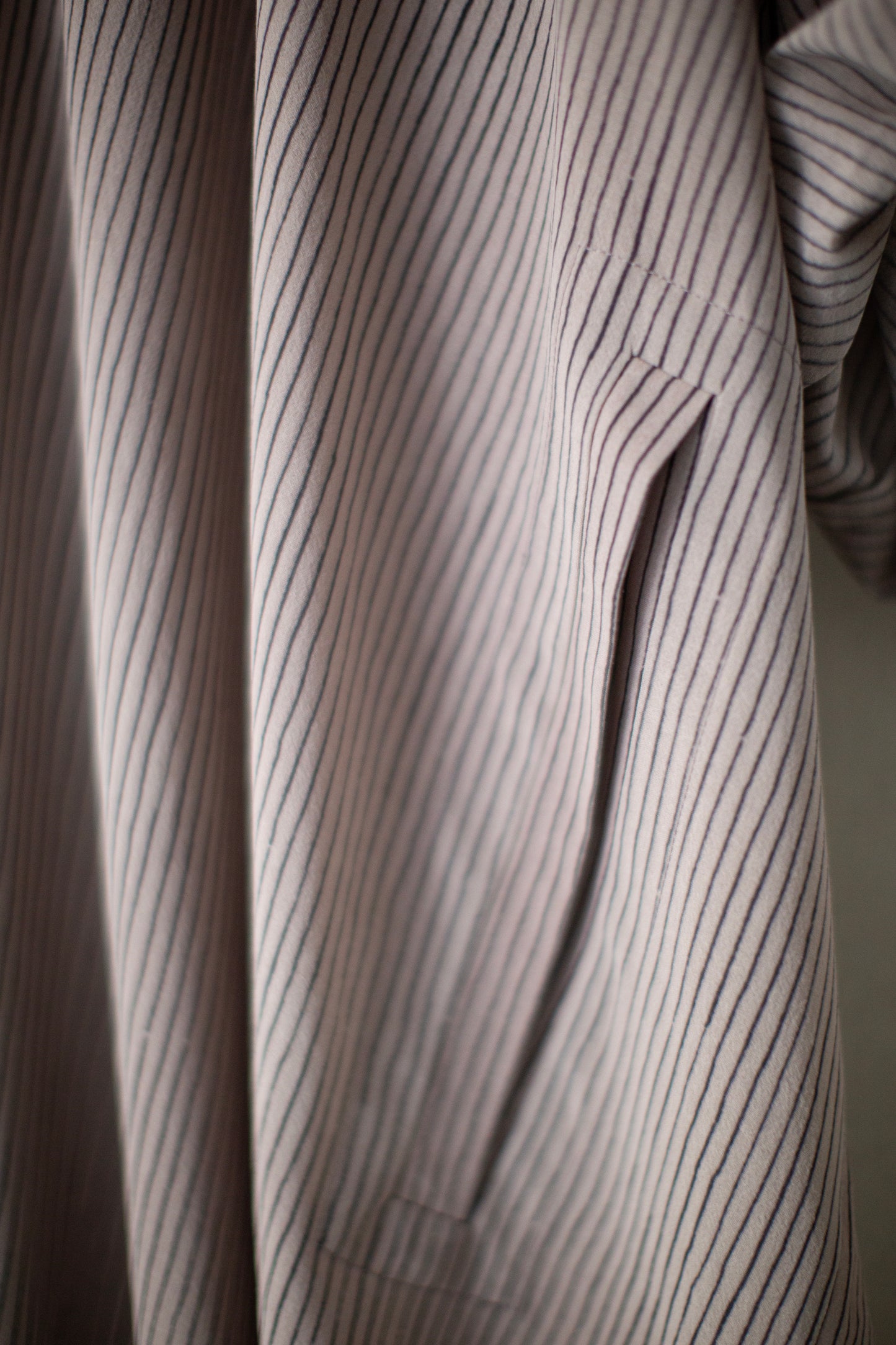 TUNIC#44 - CREPE COTTON SHIRTING MADDER BEIGE