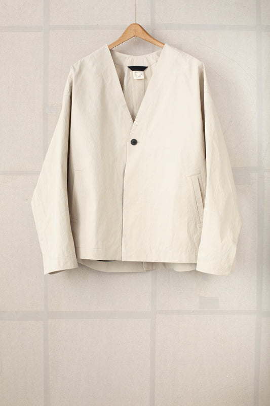 JACKET#59 - TIME WASHED CANVAS CHALK