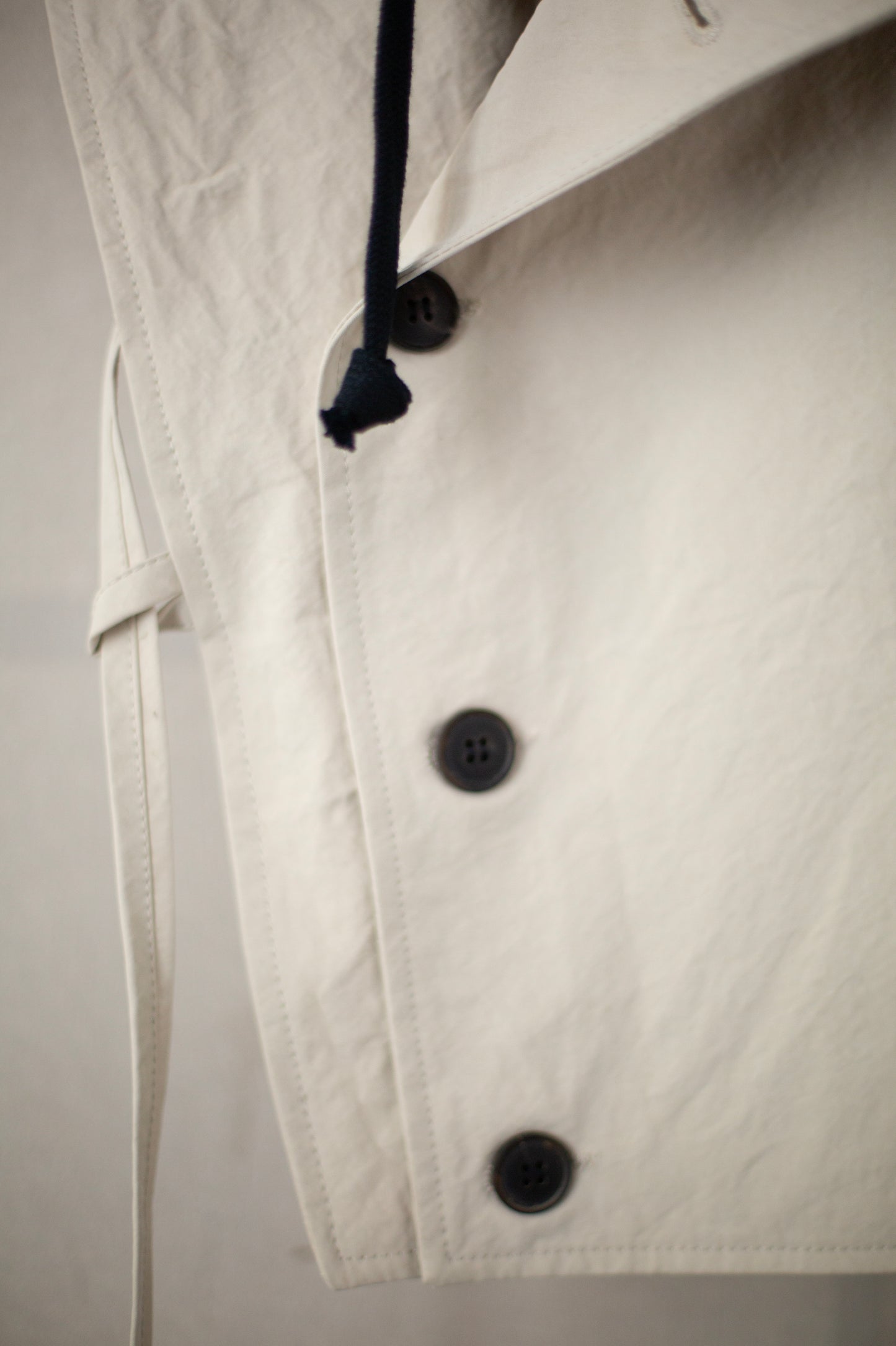 HOODPIECE#1 - TIME WASHED CANVAS CHALK