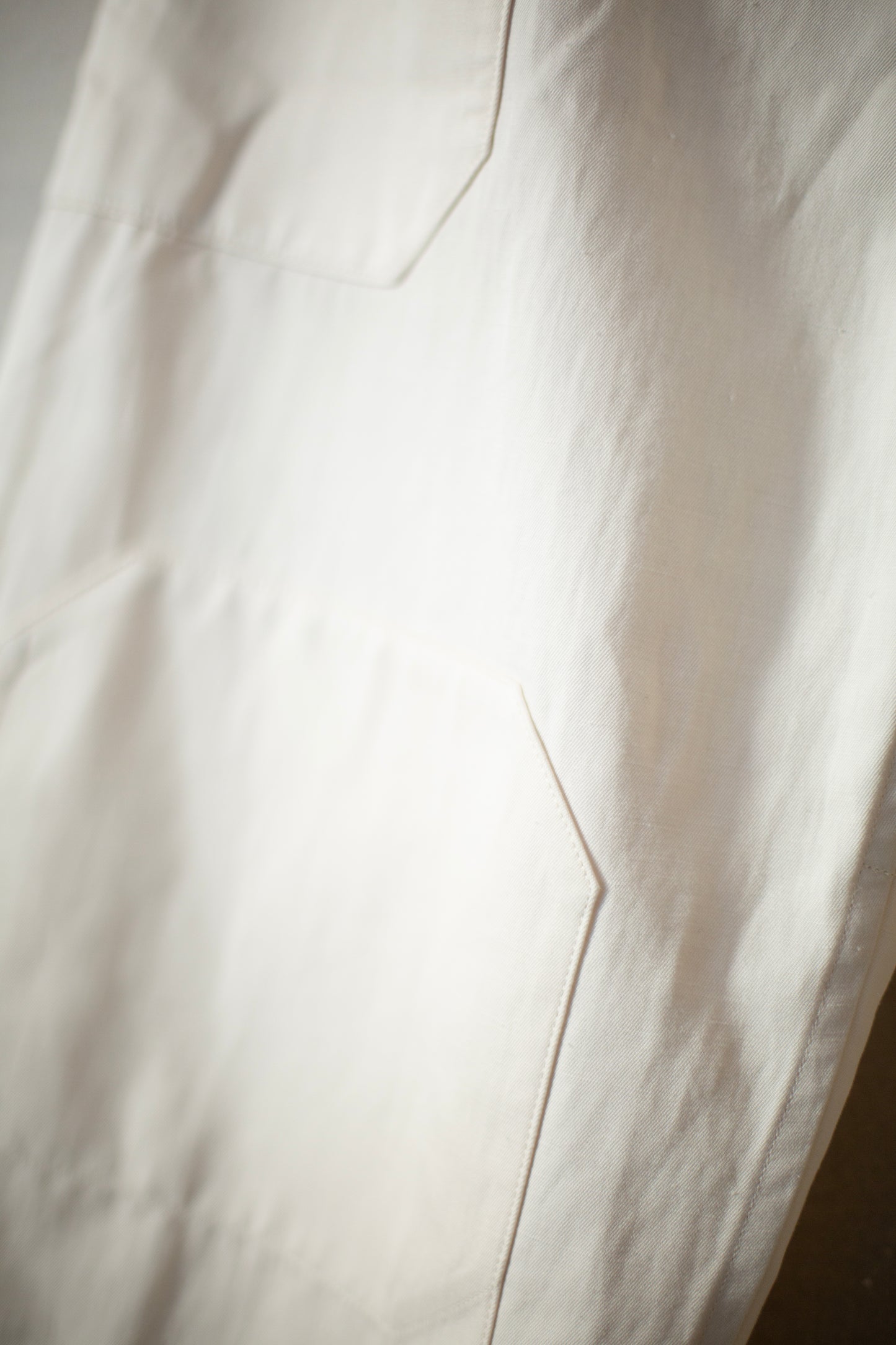 TROUSERS#75 - KINARI COTTON/HEMP DENSE TWILL