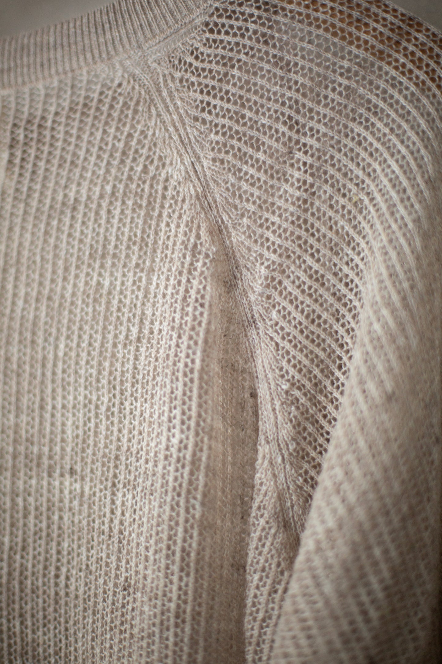 KNIT#69 - LINEN COTTON YARN BEIGE