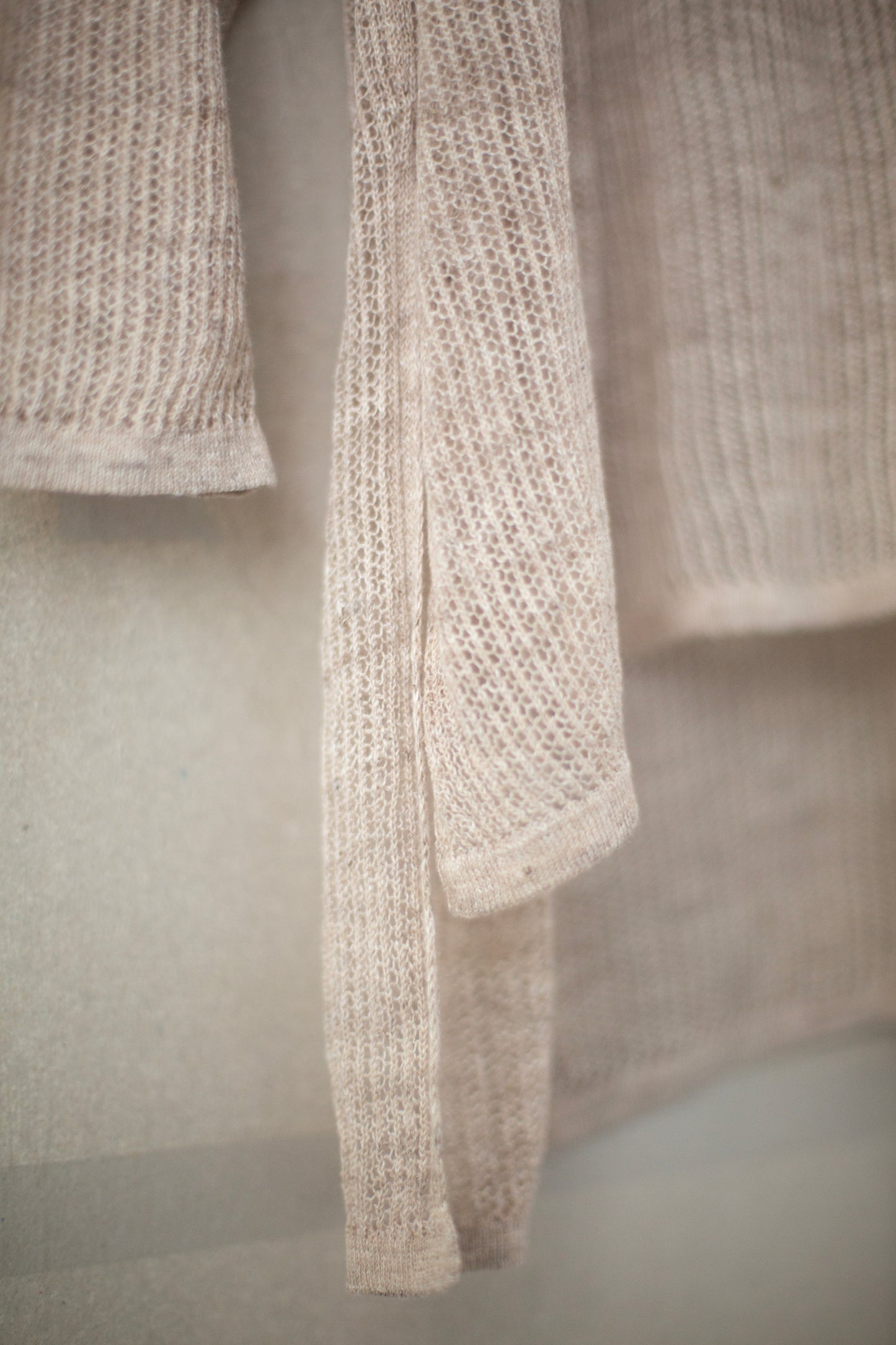 KNIT#69 - LINEN COTTON YARN BEIGE