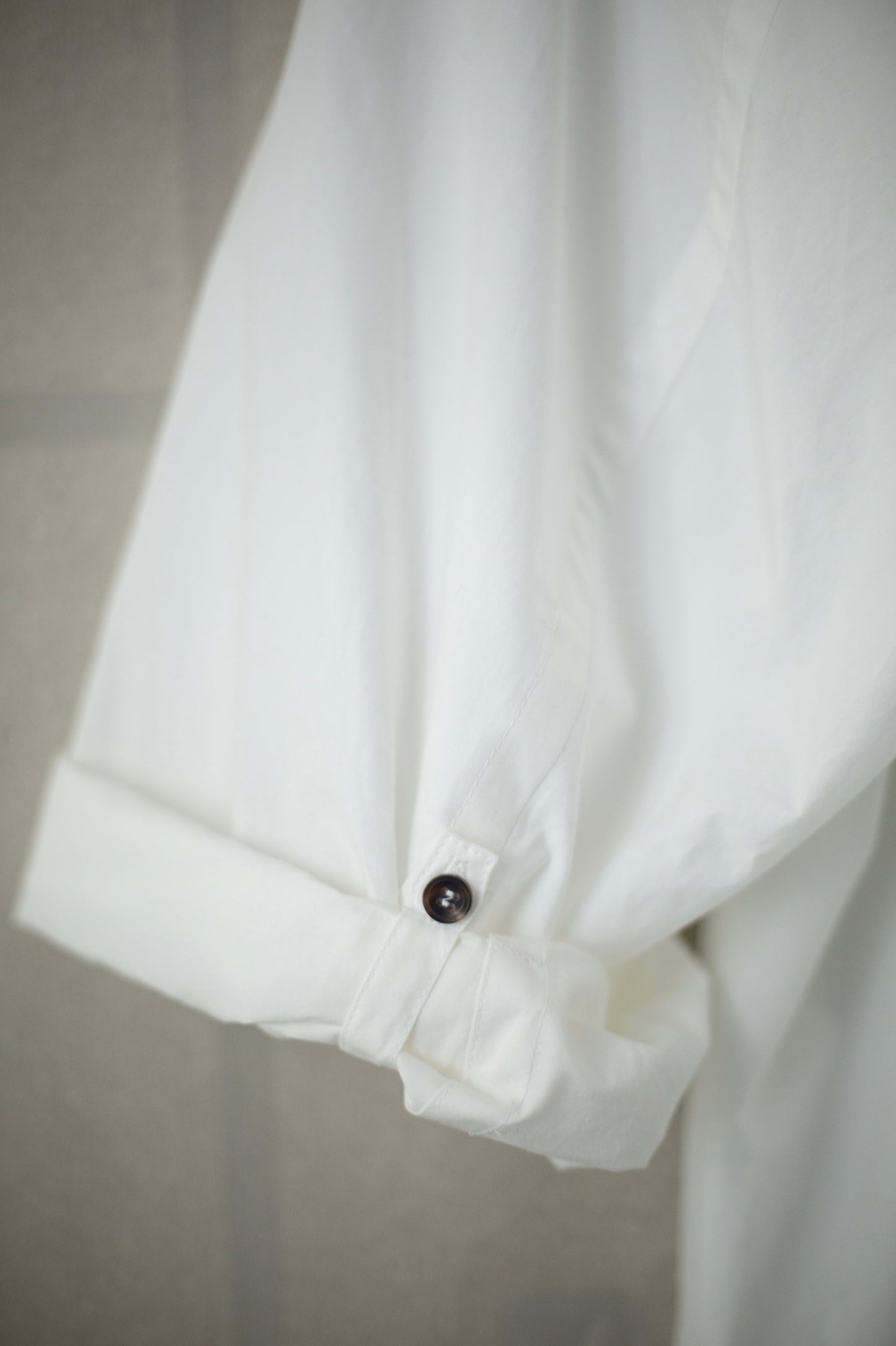 TUNIC#38 - COTTON HEMP POPLIN WHITE