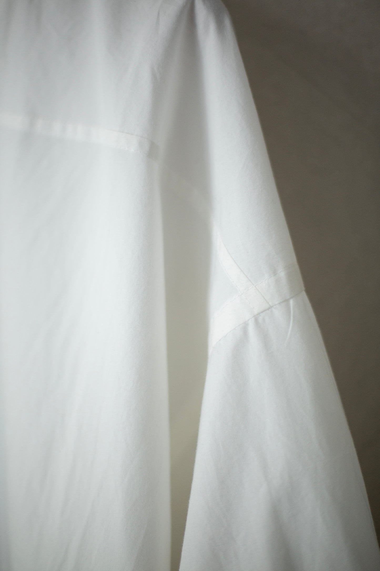 TUNIC#38 - COTTON HEMP POPLIN WHITE