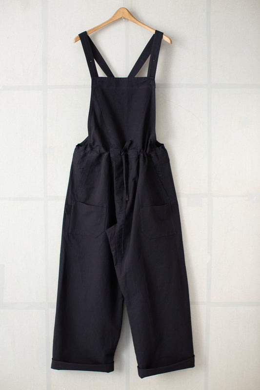 DUNGAREES#4 - COTTON PAPER FINE TWILL BLACK