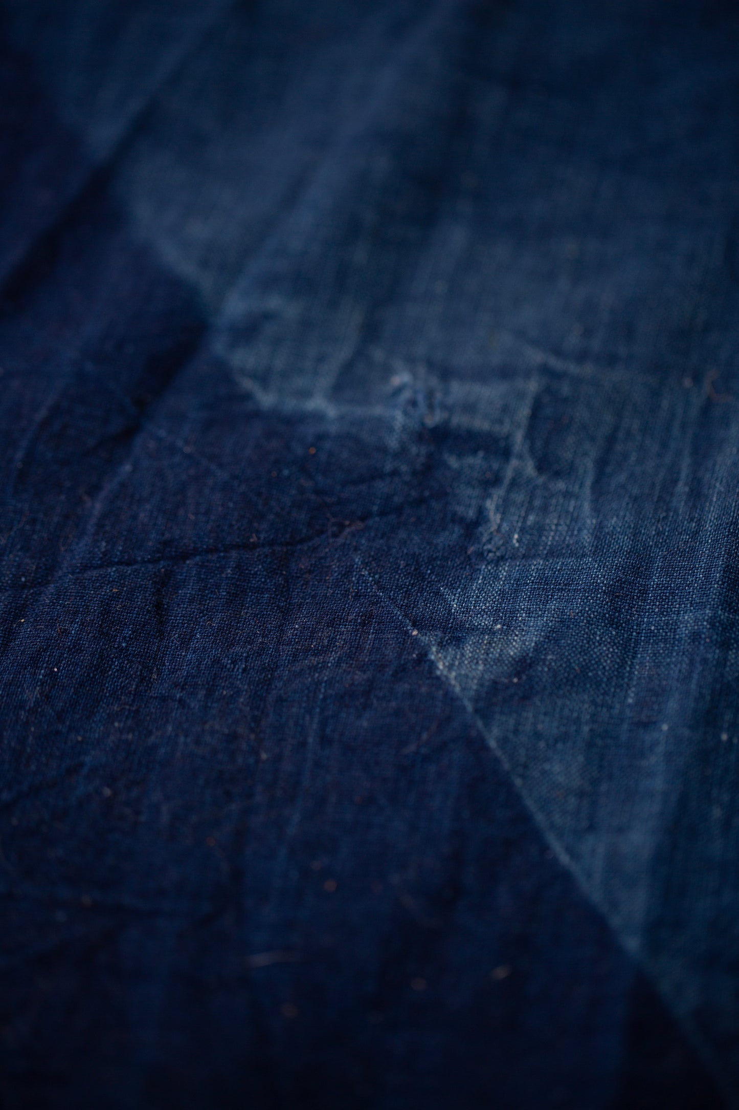 remnant Indigo dyed futon cover 162x197cm