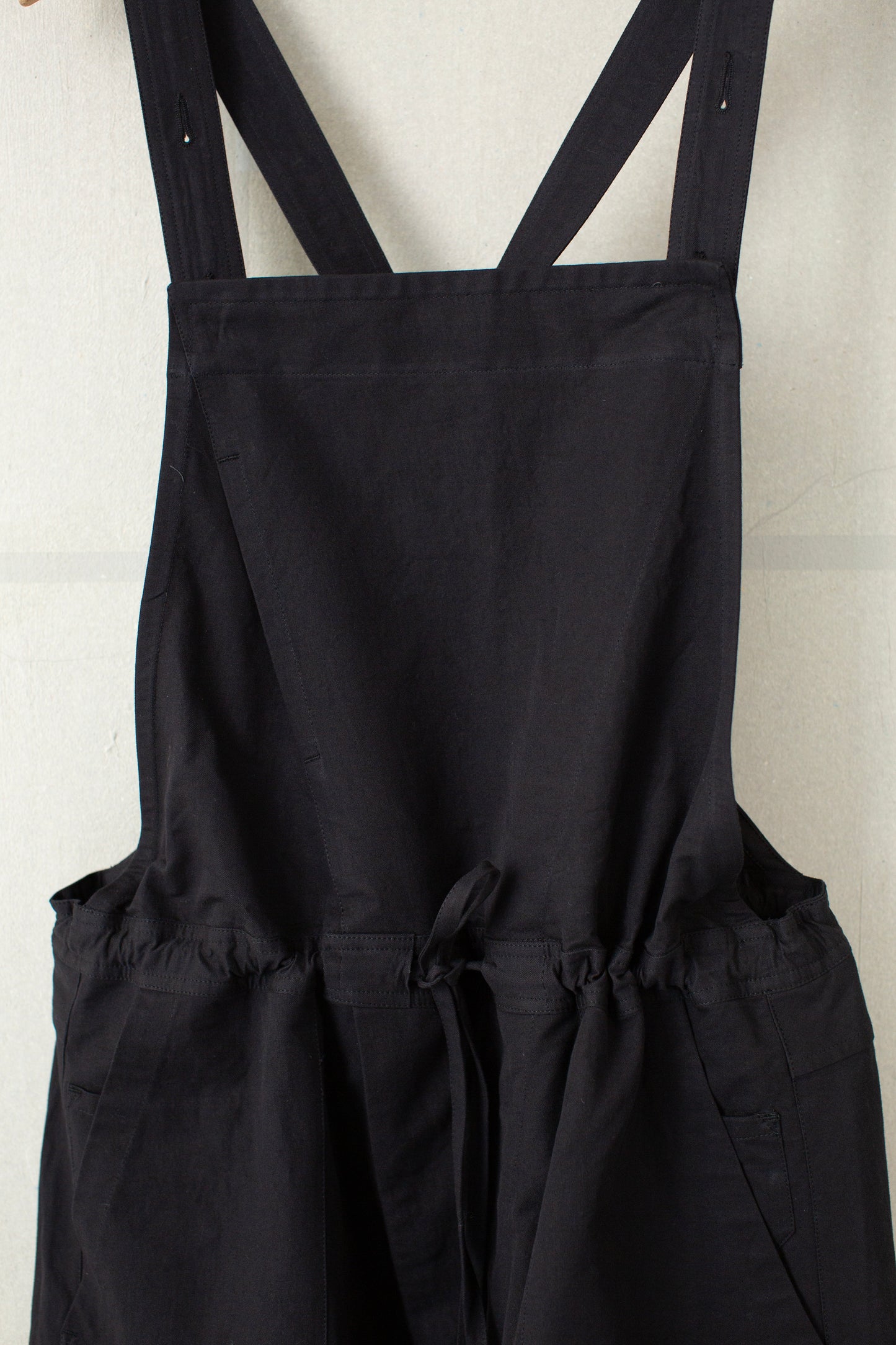 DUNGAREES#4 - COTTON PAPER FINE TWILL BLACK