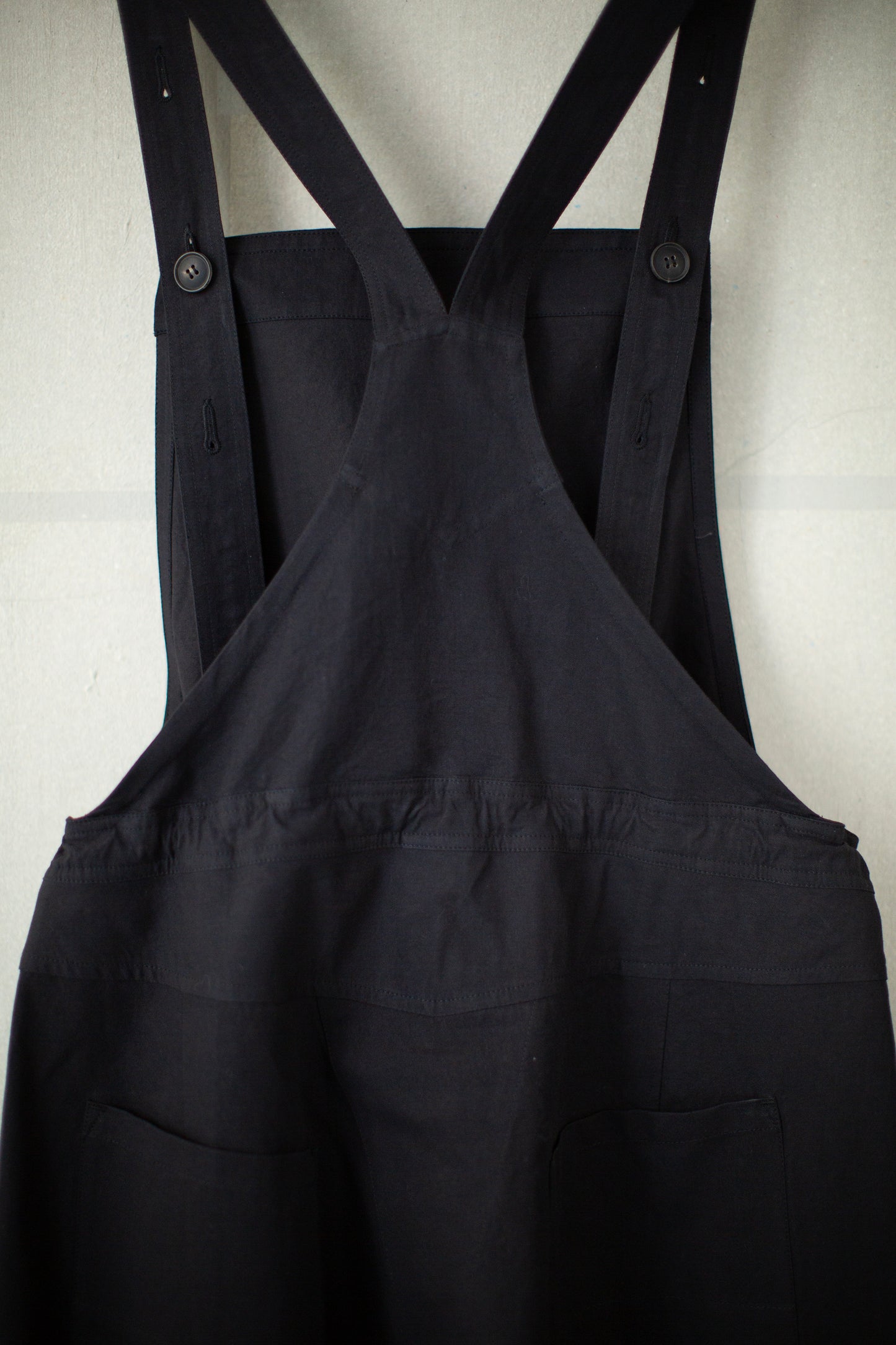 DUNGAREES#4 - COTTON PAPER FINE TWILL BLACK