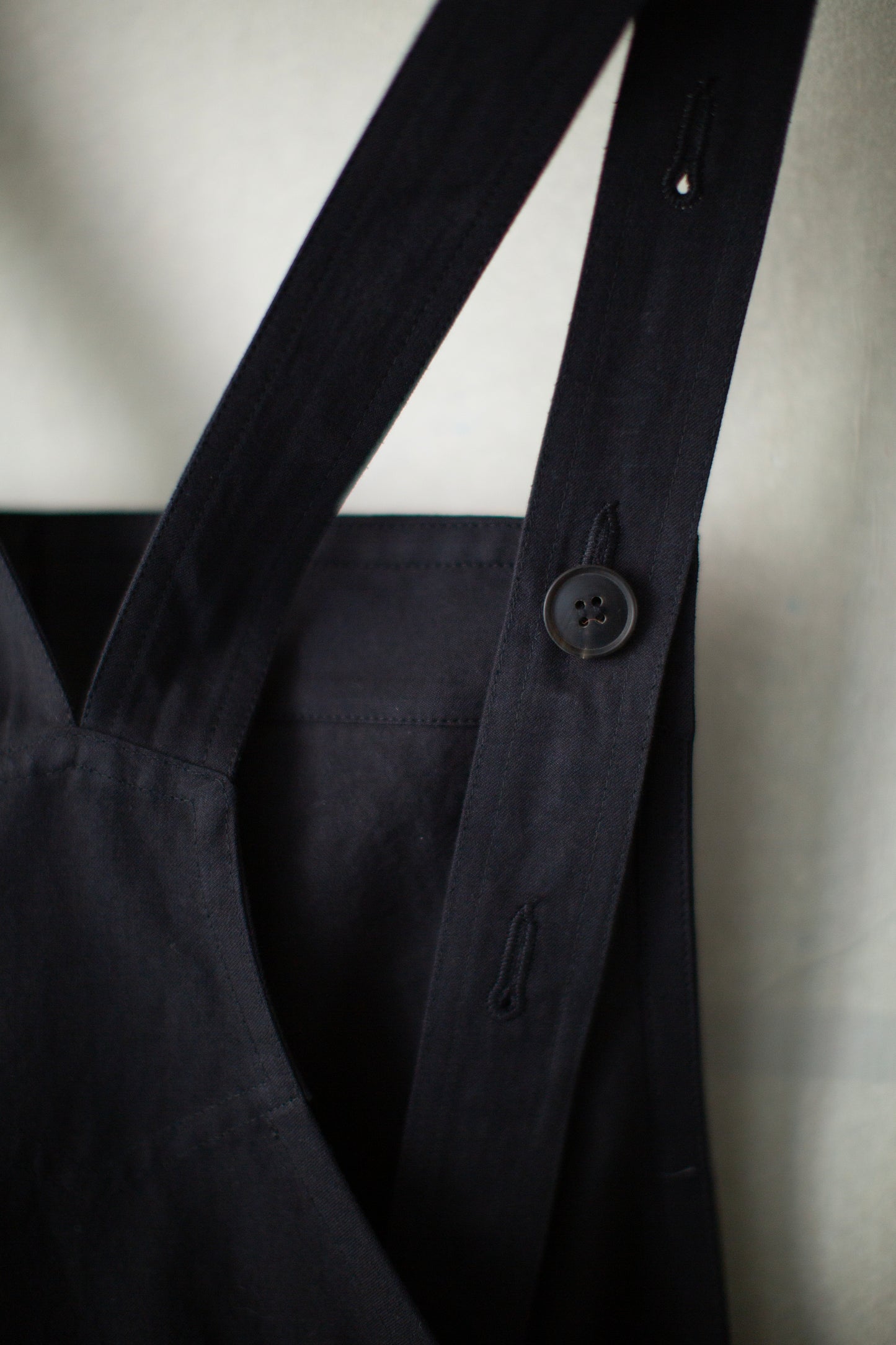 DUNGAREES#4 - COTTON PAPER FINE TWILL BLACK