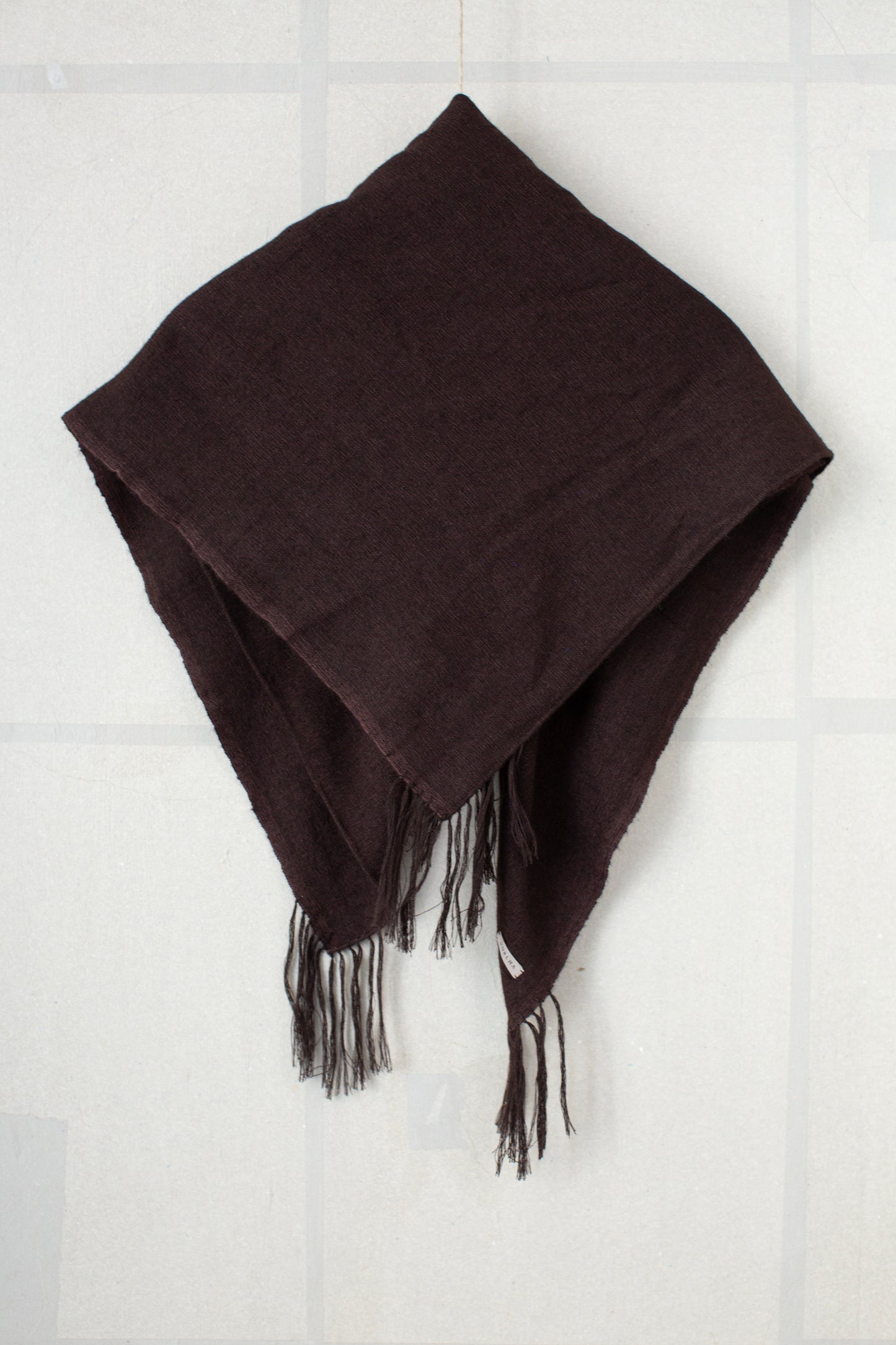 Spring Earth Village Light Tassels Scarf