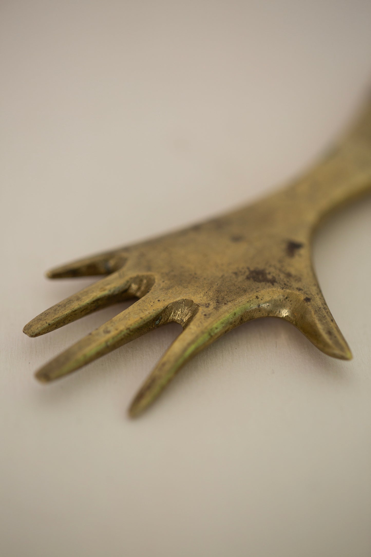 Carl Aubock brass hand bottle opener
