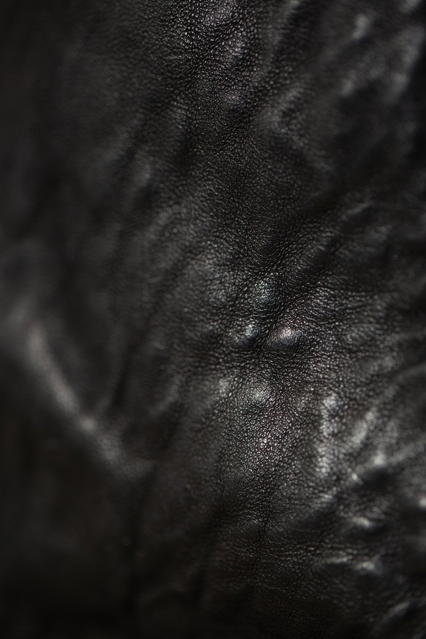 Black Leather Tote Bag