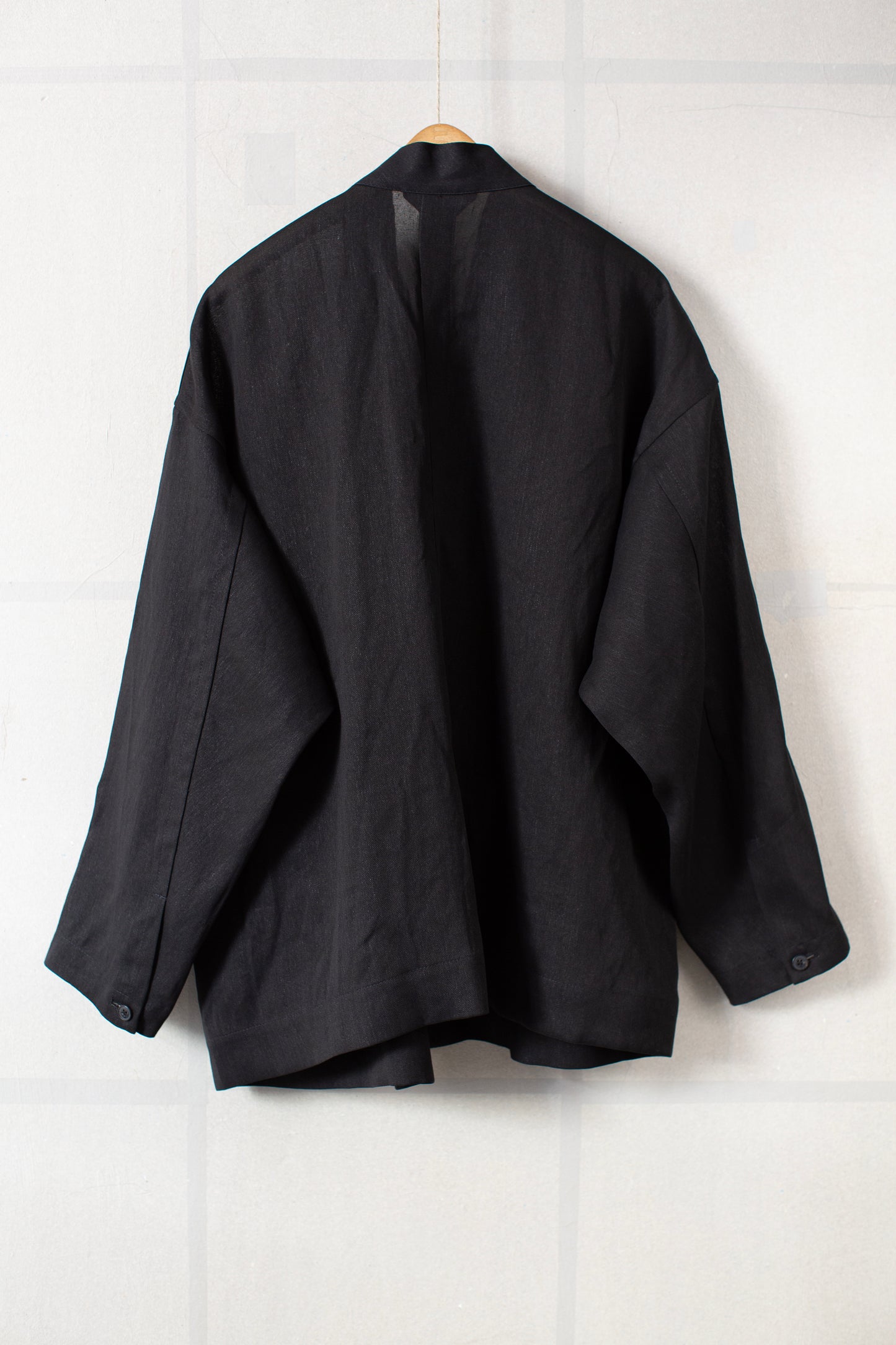 JACKET#63 - PAPER SHEER TWILL BLACK