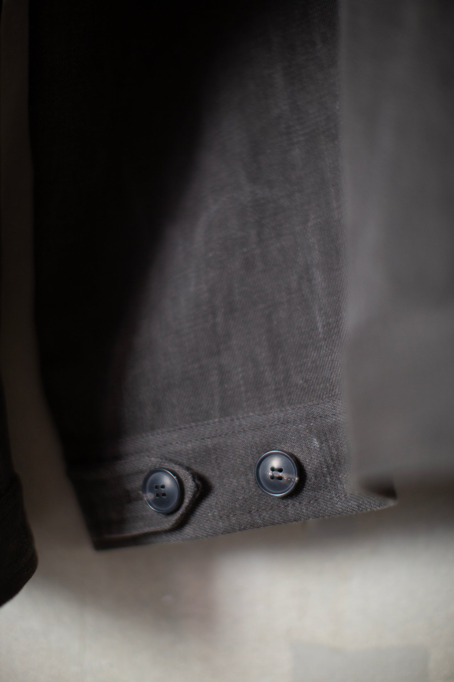 JACKET#64 - COTTON HEMP DENIM SUMI KAKISHIBU