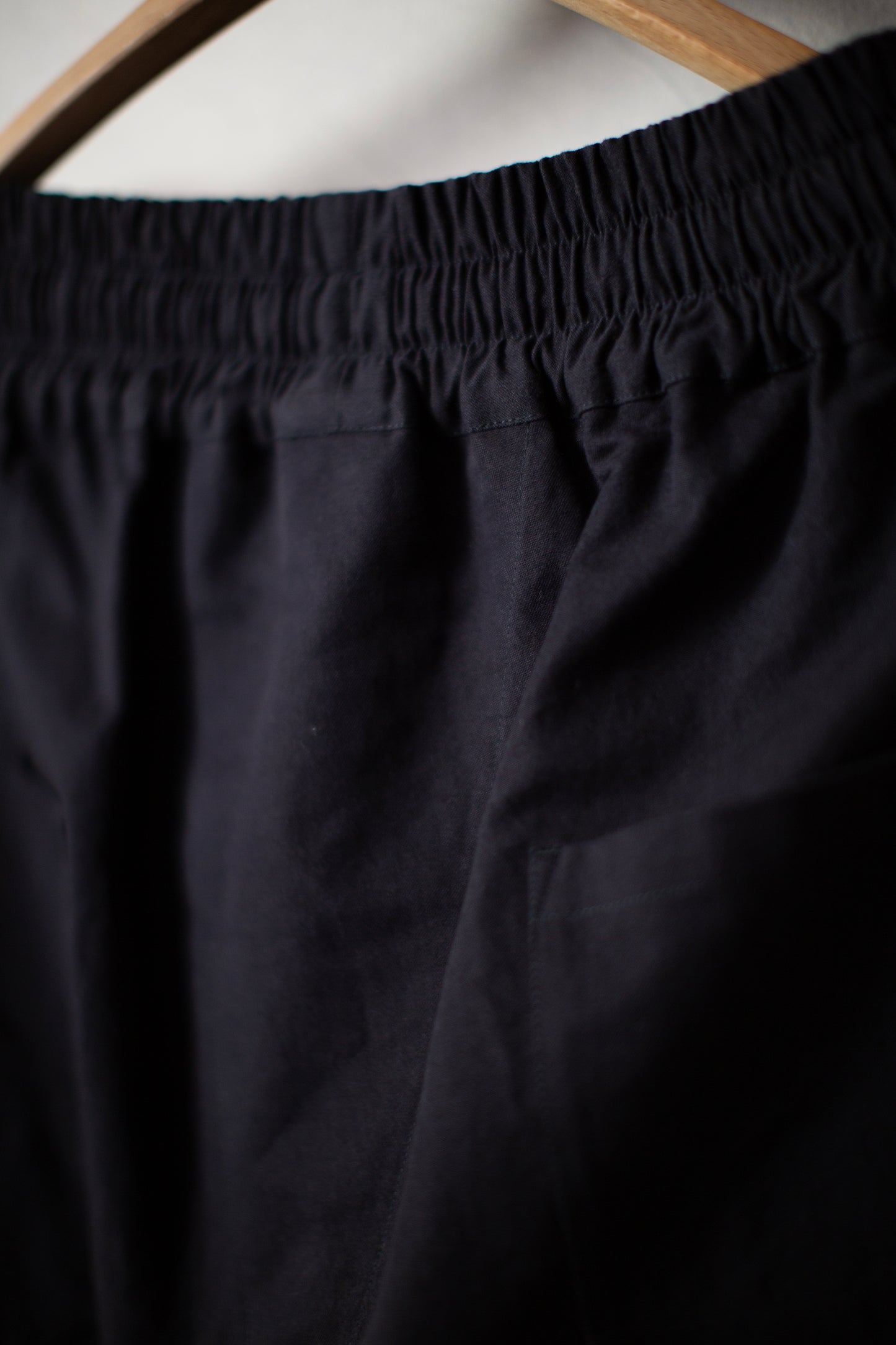 SHORTS#11 - COTTON PAPER FINE TWILL BLACK