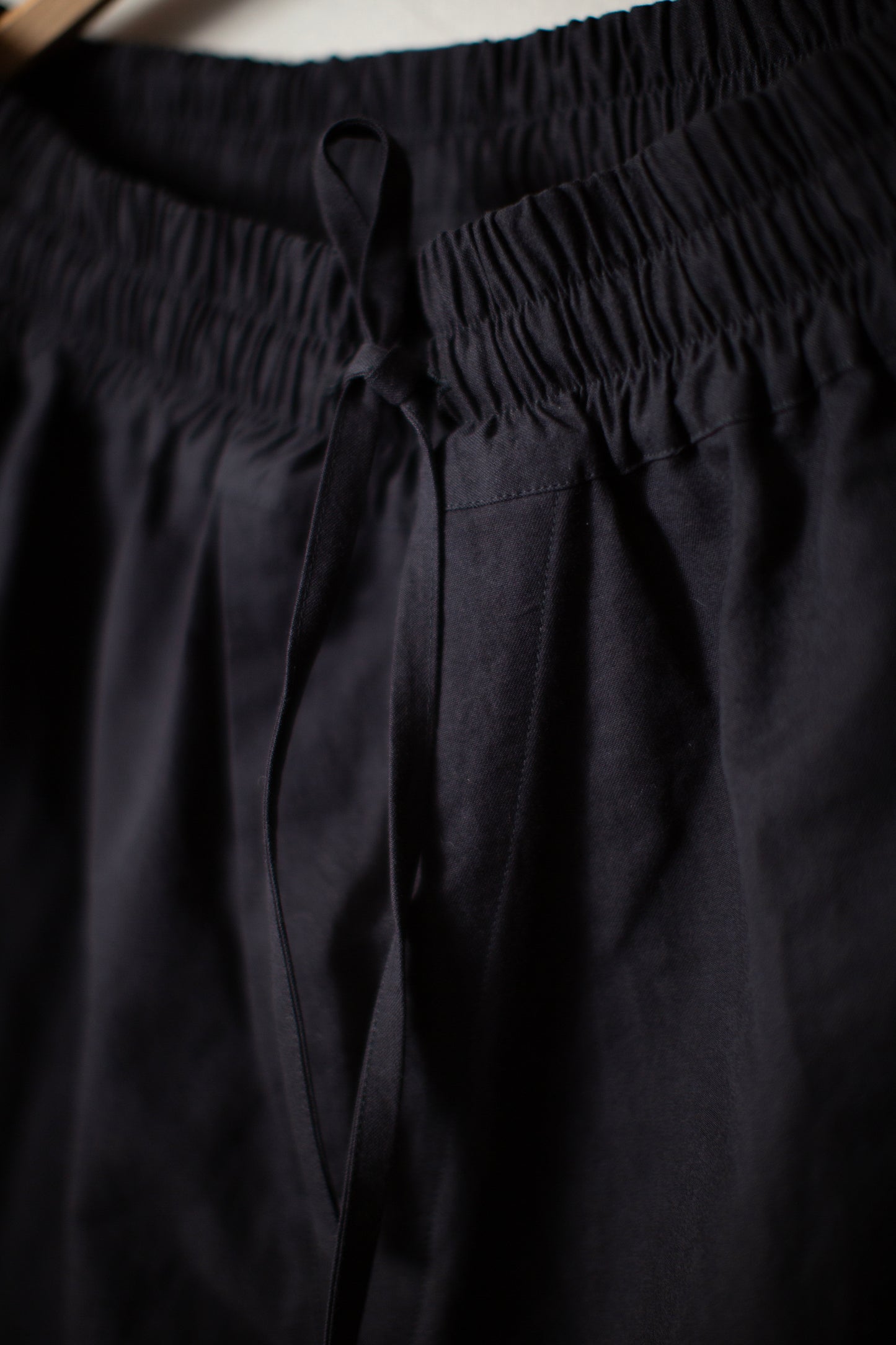 SHORTS#11 - COTTON PAPER FINE TWILL BLACK