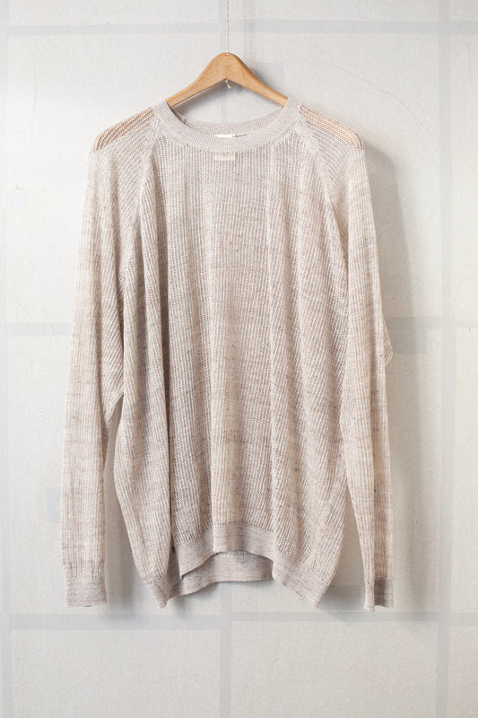 KNIT#63 LINEN COTTON YARN BEIGE
