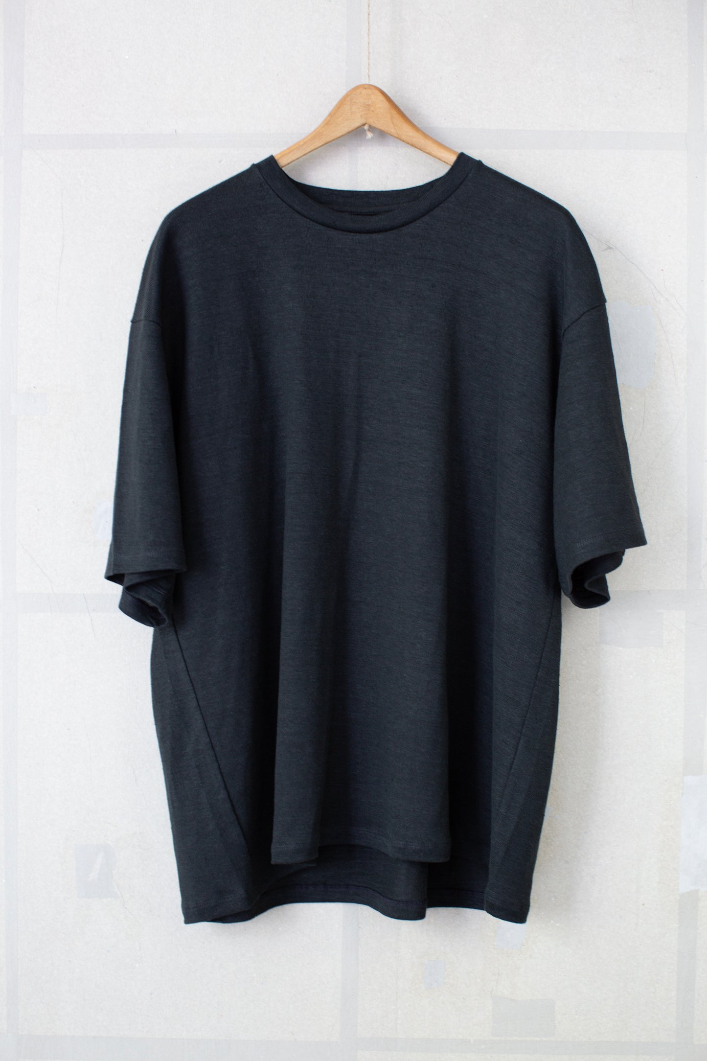 Black hemp T-shirt