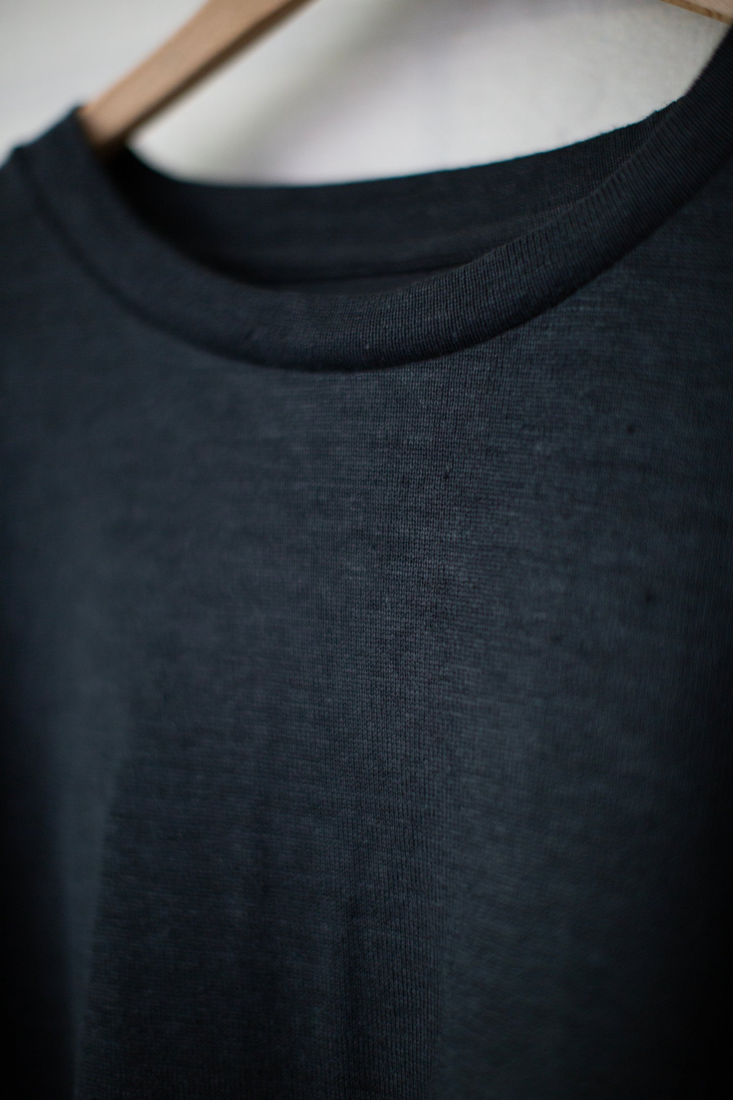 Black hemp T-shirt