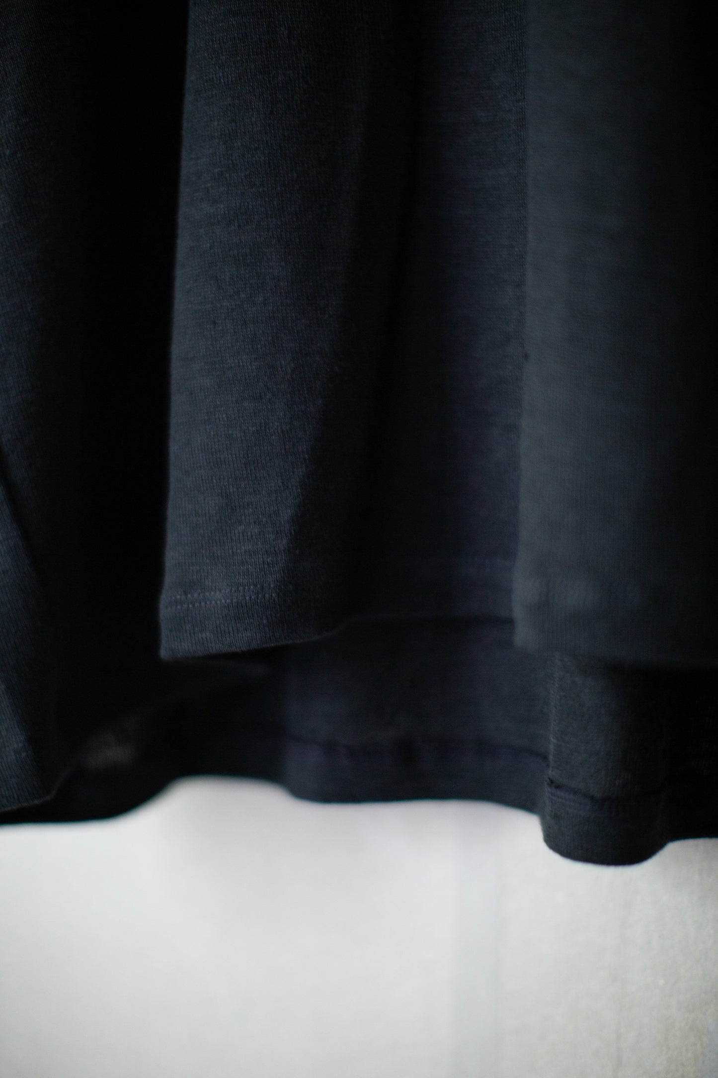 Black hemp T-shirt