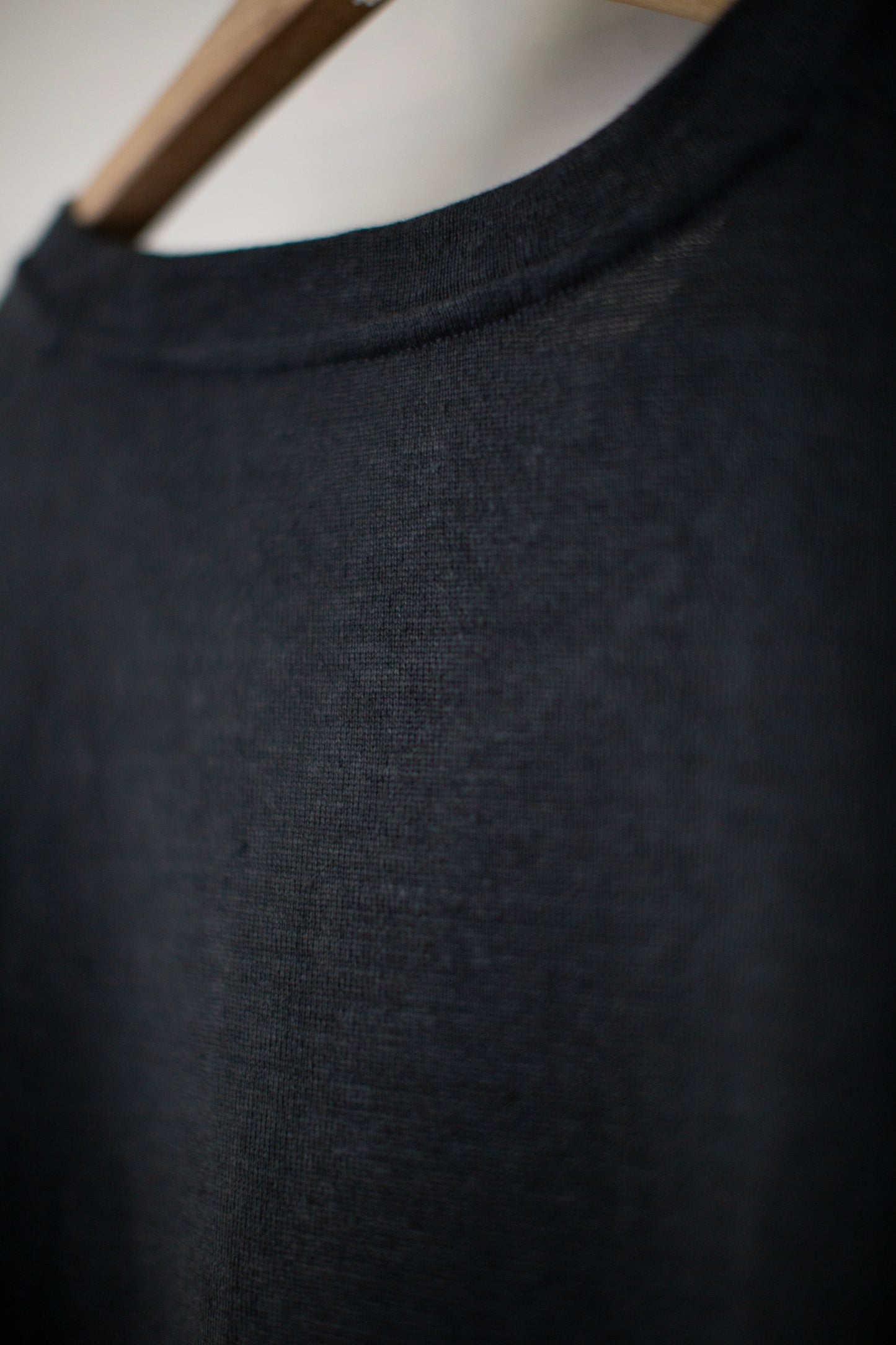 Black hemp Sleeveless Top