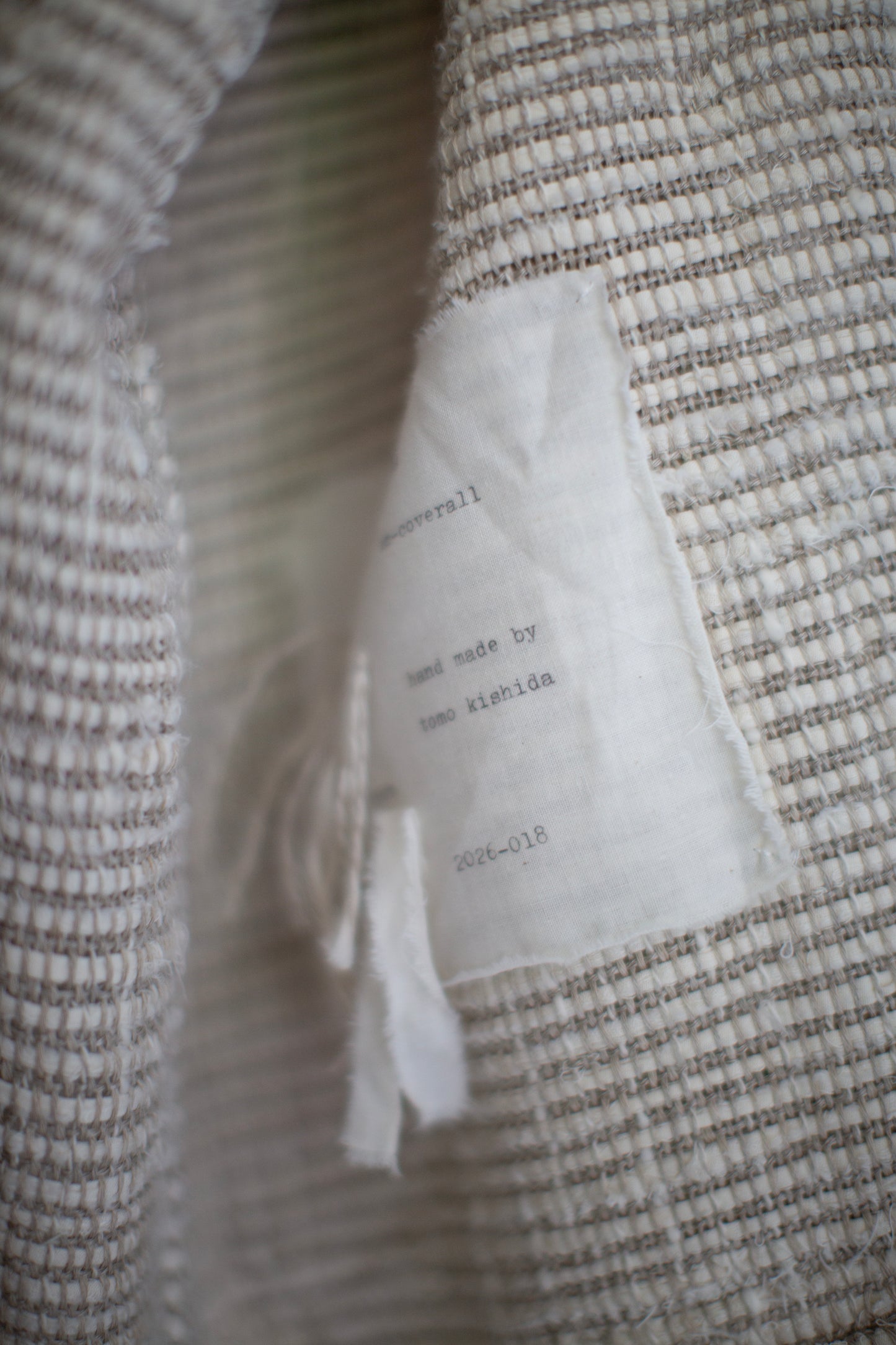 Sakiori coverall jacket