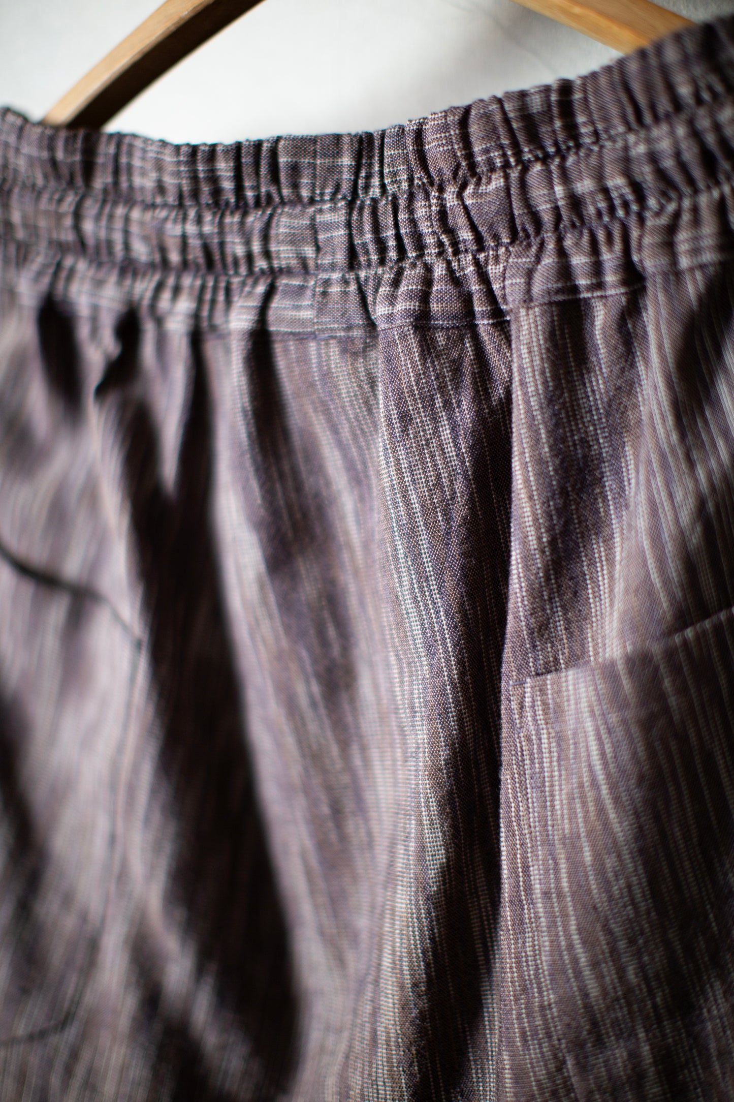 SHORTS#11 - KASURI COTTON SILK OLD LAVENDER