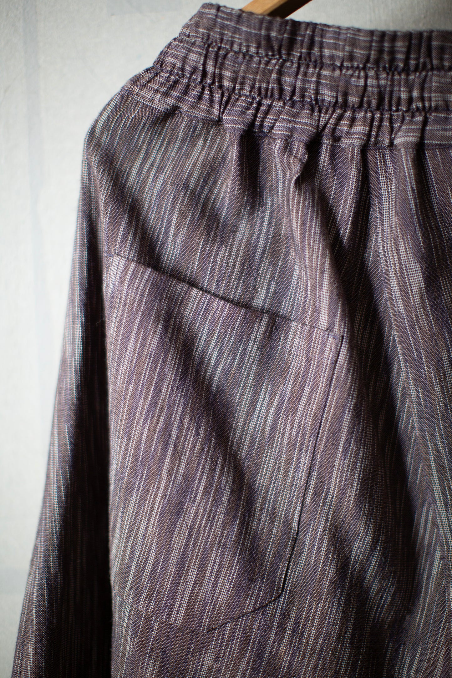 SHORTS#11 - KASURI COTTON SILK OLD LAVENDER
