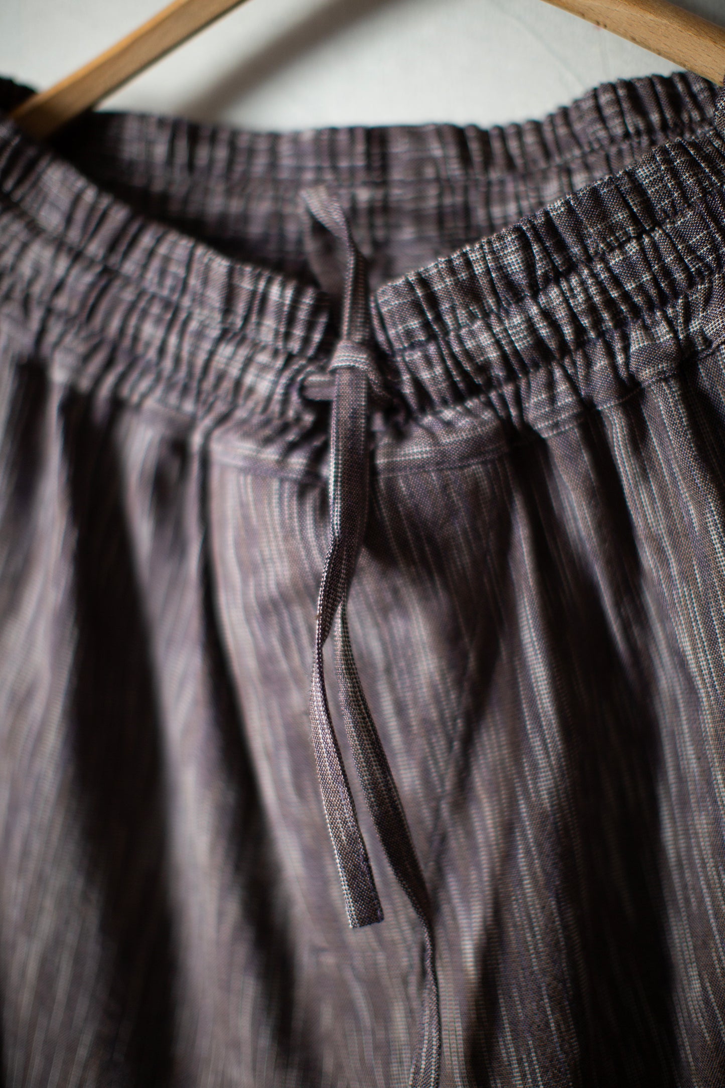 SHORTS#11 - KASURI COTTON SILK OLD LAVENDER