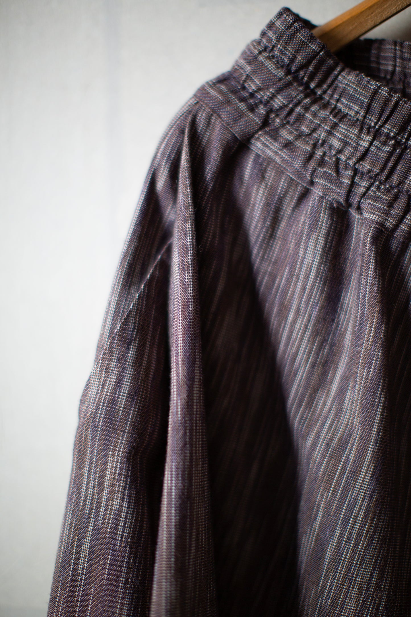 SHORTS#11 - KASURI COTTON SILK OLD LAVENDER