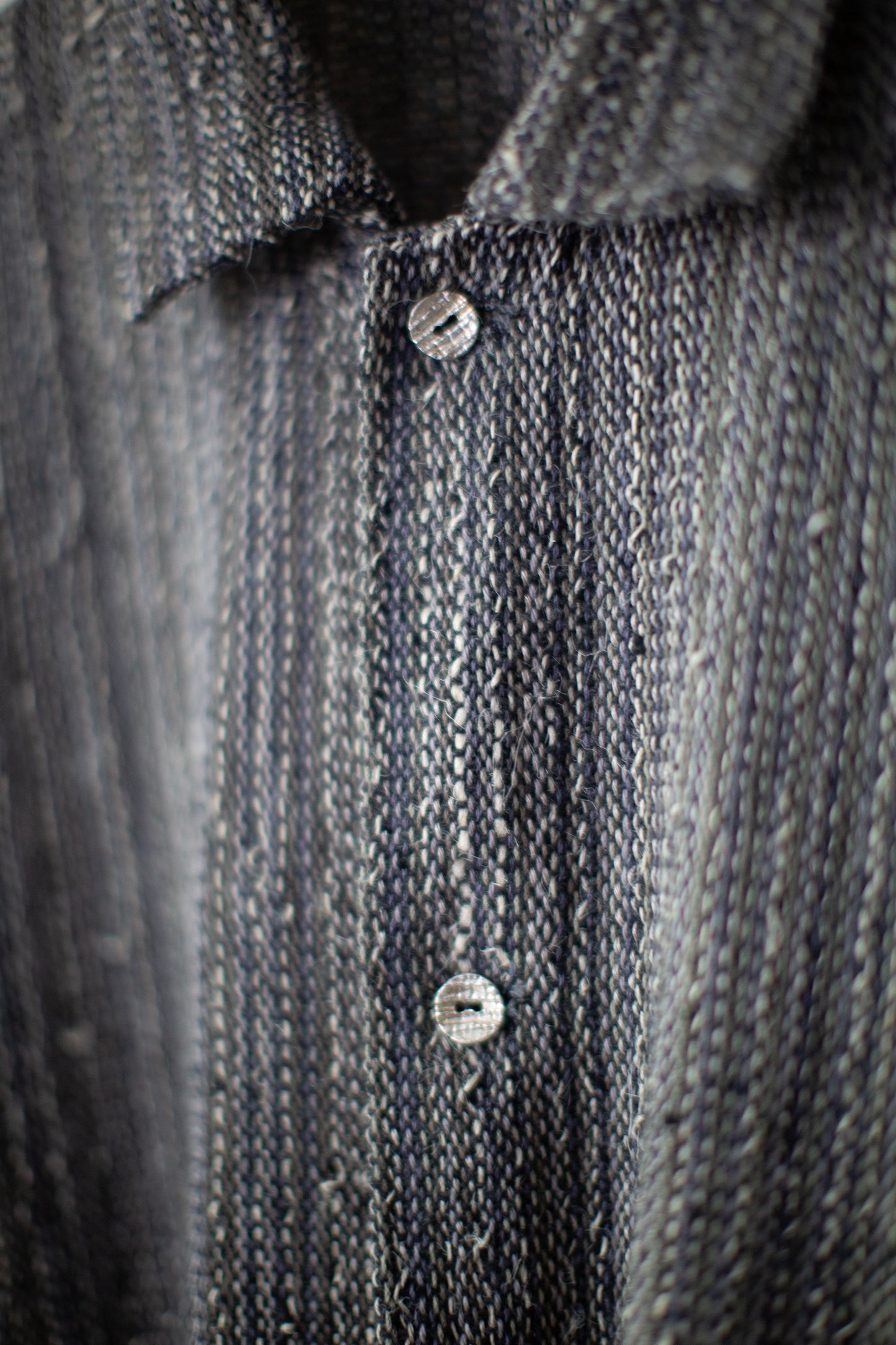Hand woven coverall jacket