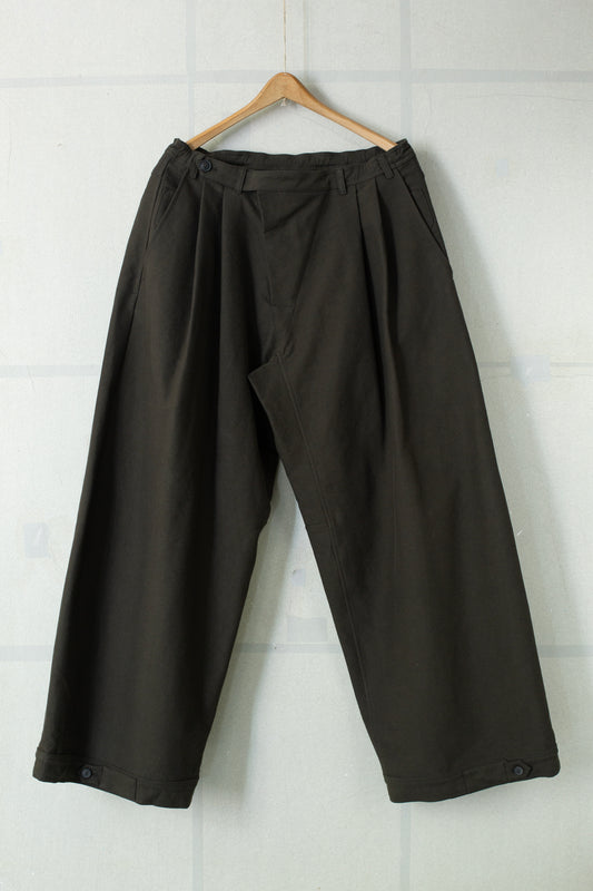TROUSERS#87 - ANTIQUE COTTON CLOTH FOREST