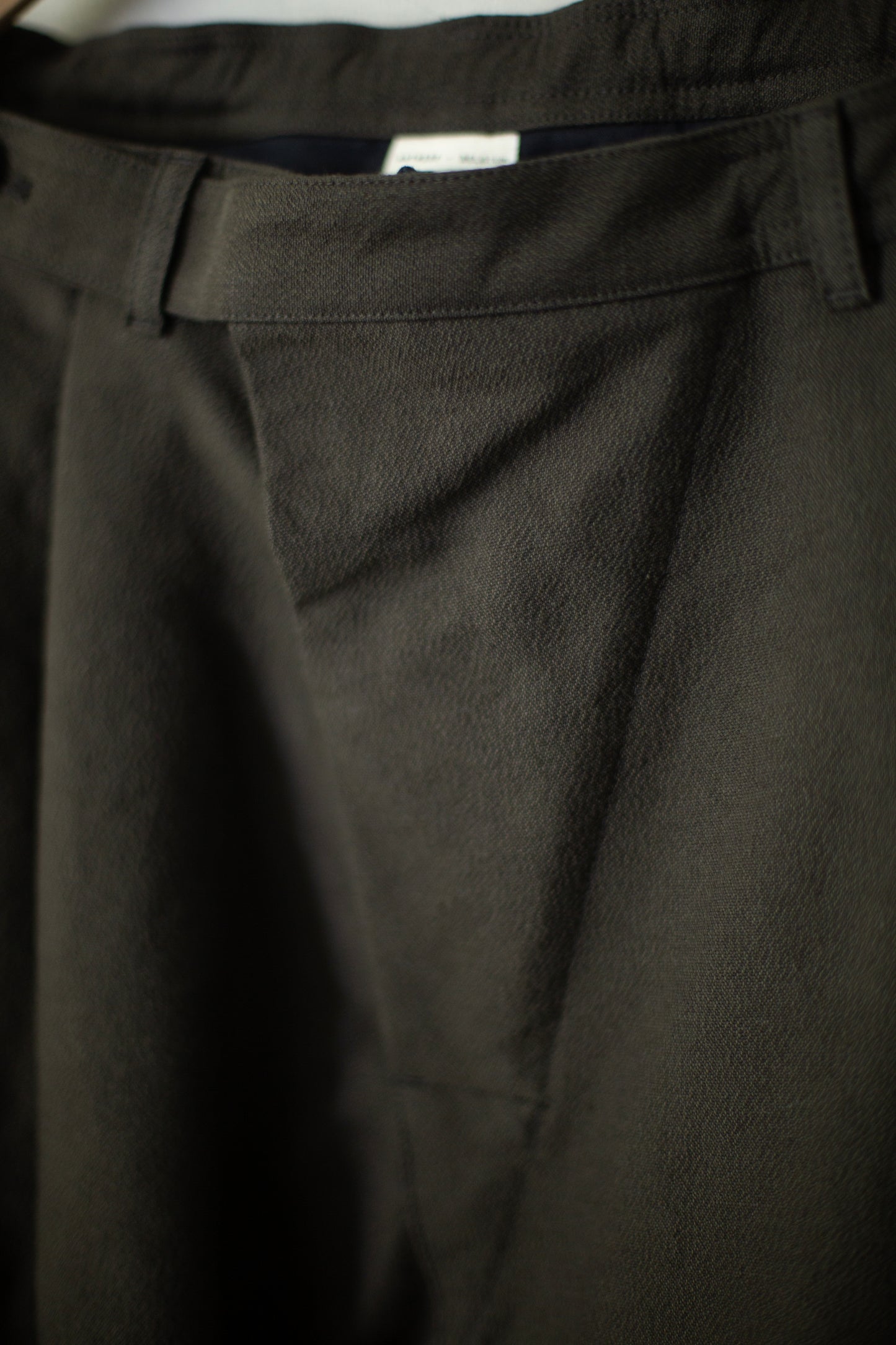TROUSERS#87 - ANTIQUE COTTON CLOTH FOREST