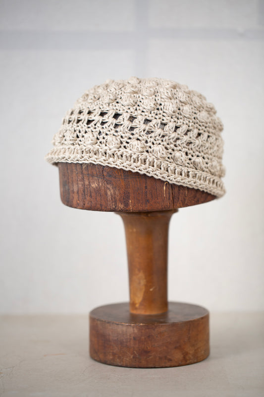 BEANIE#13 - HEMP NATURAL
