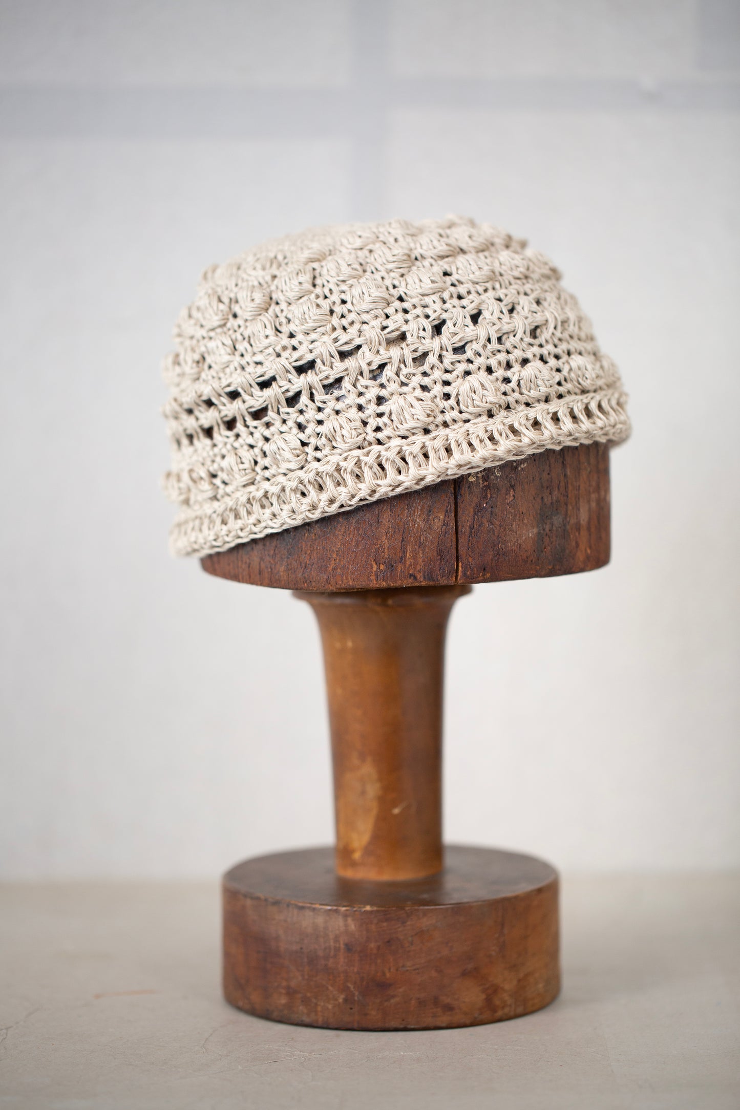 BEANIE#13 - HEMP NATURAL