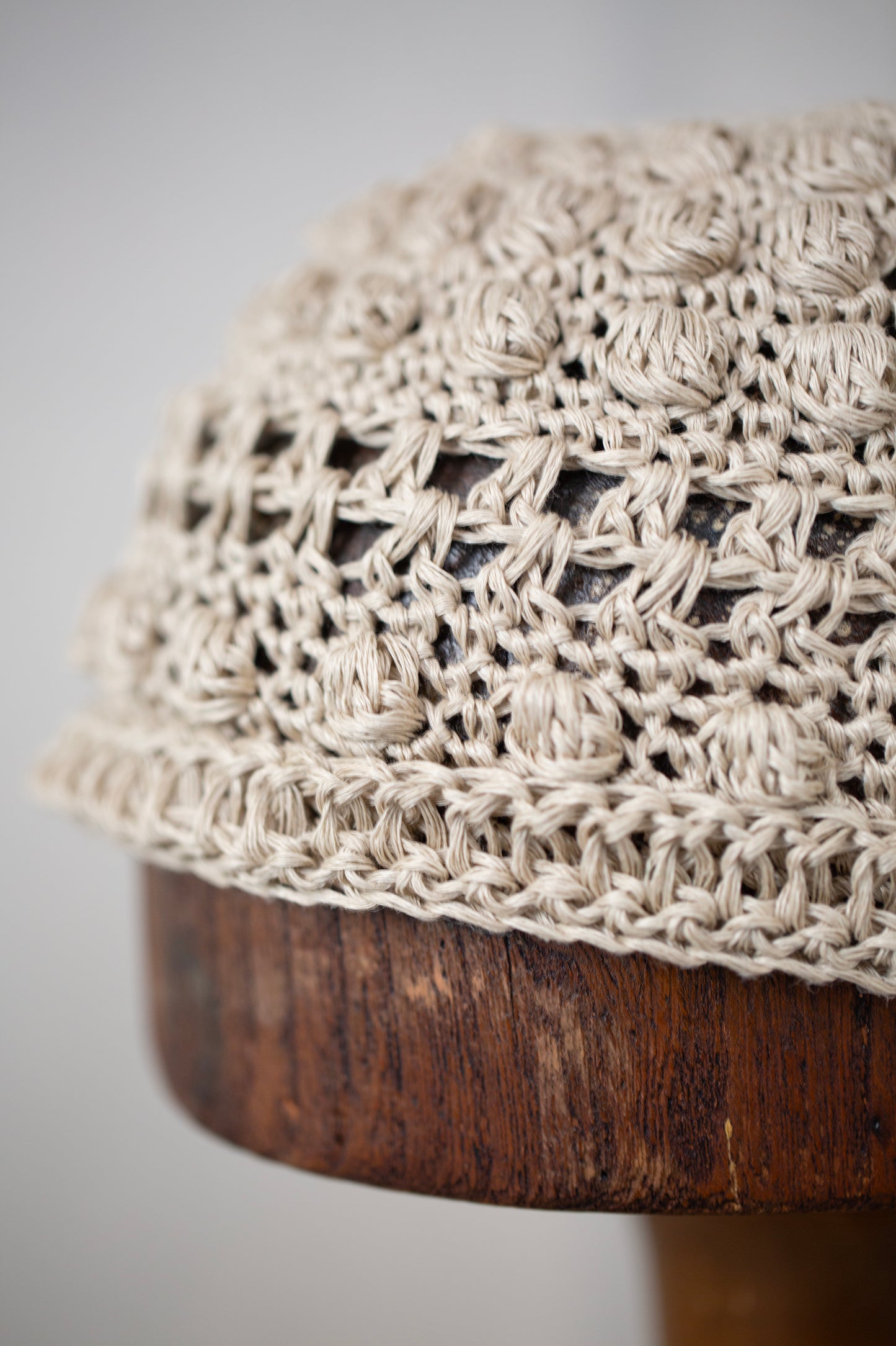 BEANIE#13 - HEMP NATURAL