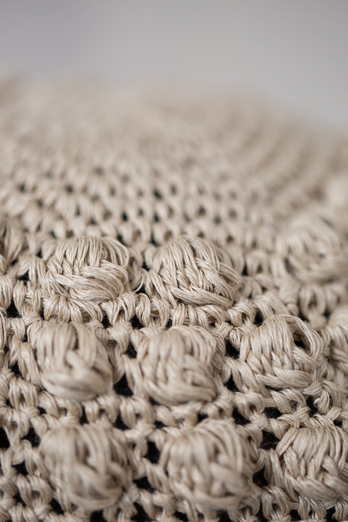 BEANIE#13 - HEMP NATURAL