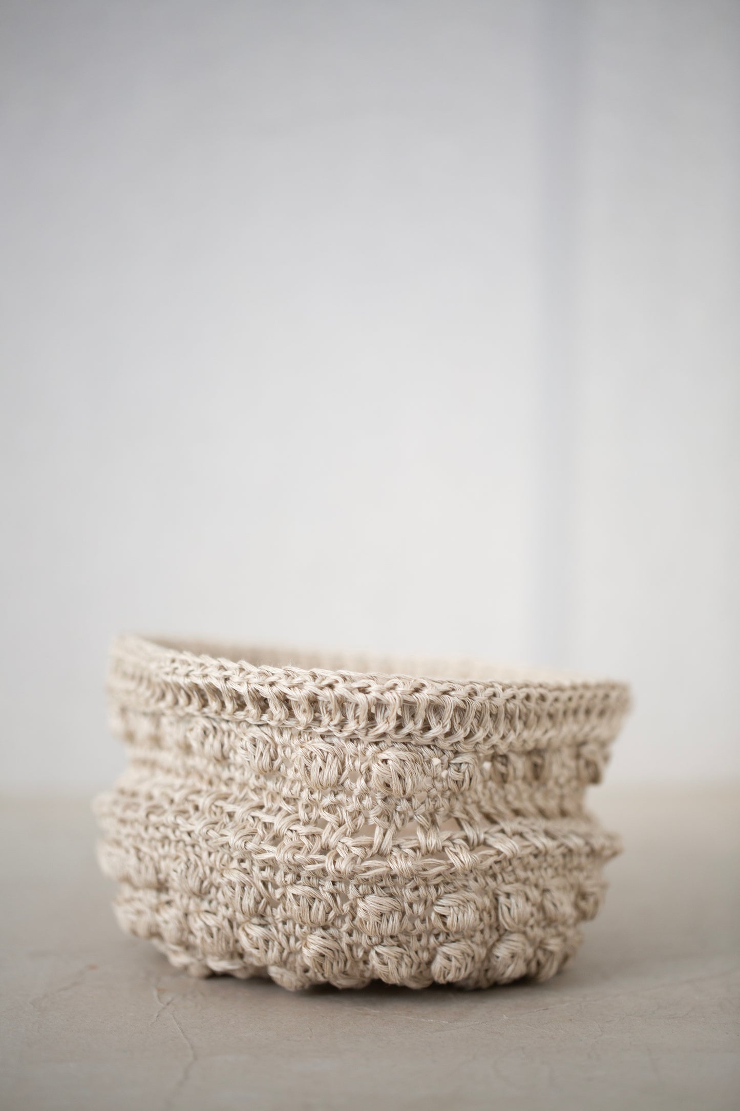 BEANIE#13 - HEMP NATURAL